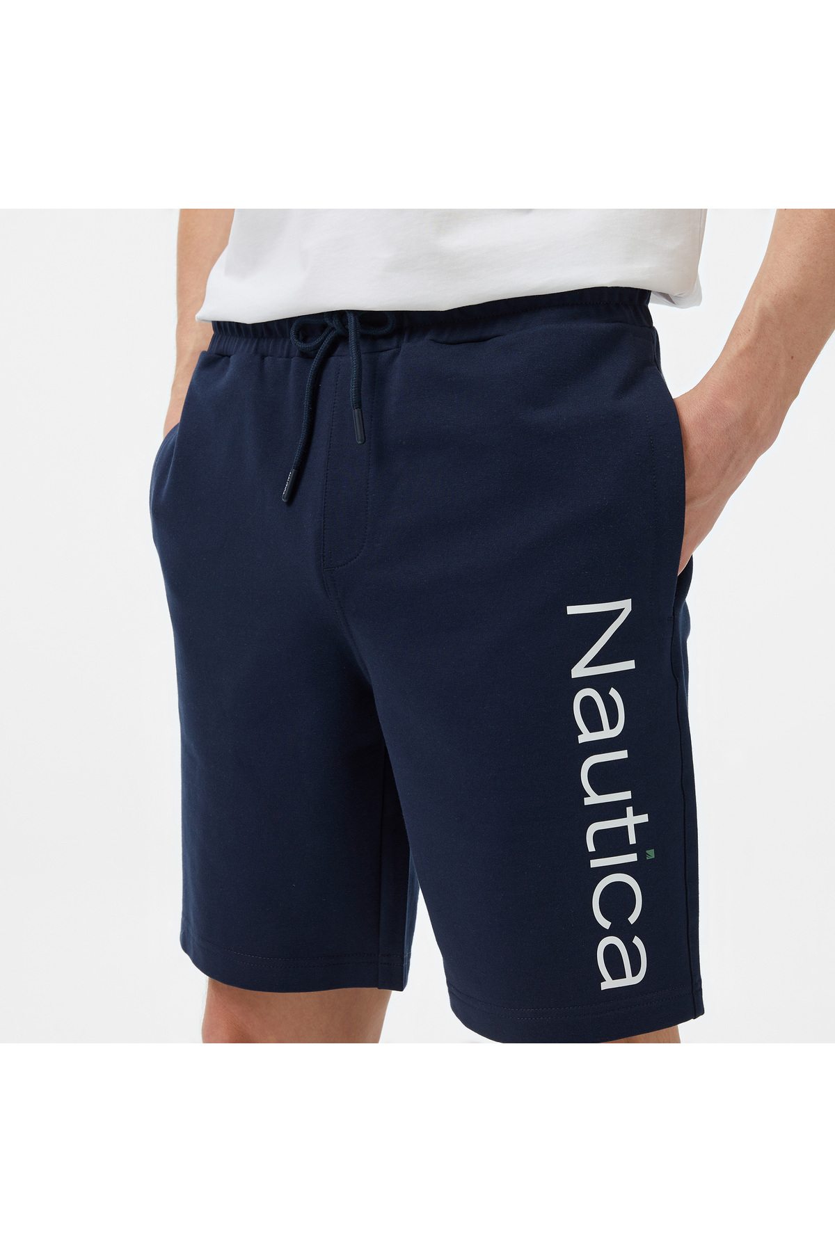 Nautica  Erkek Lacivert Regular Fit Şort - Görsel 4