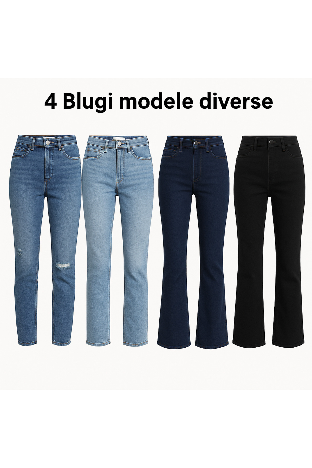 AMADEUS Set 4 Perechi de Blugi dama