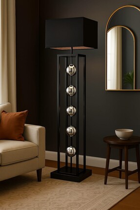 VENÜS NOVA VENÜS GACRUX BLACK&CHROME KARE LAMBADER (2mm profil kalınlığı)