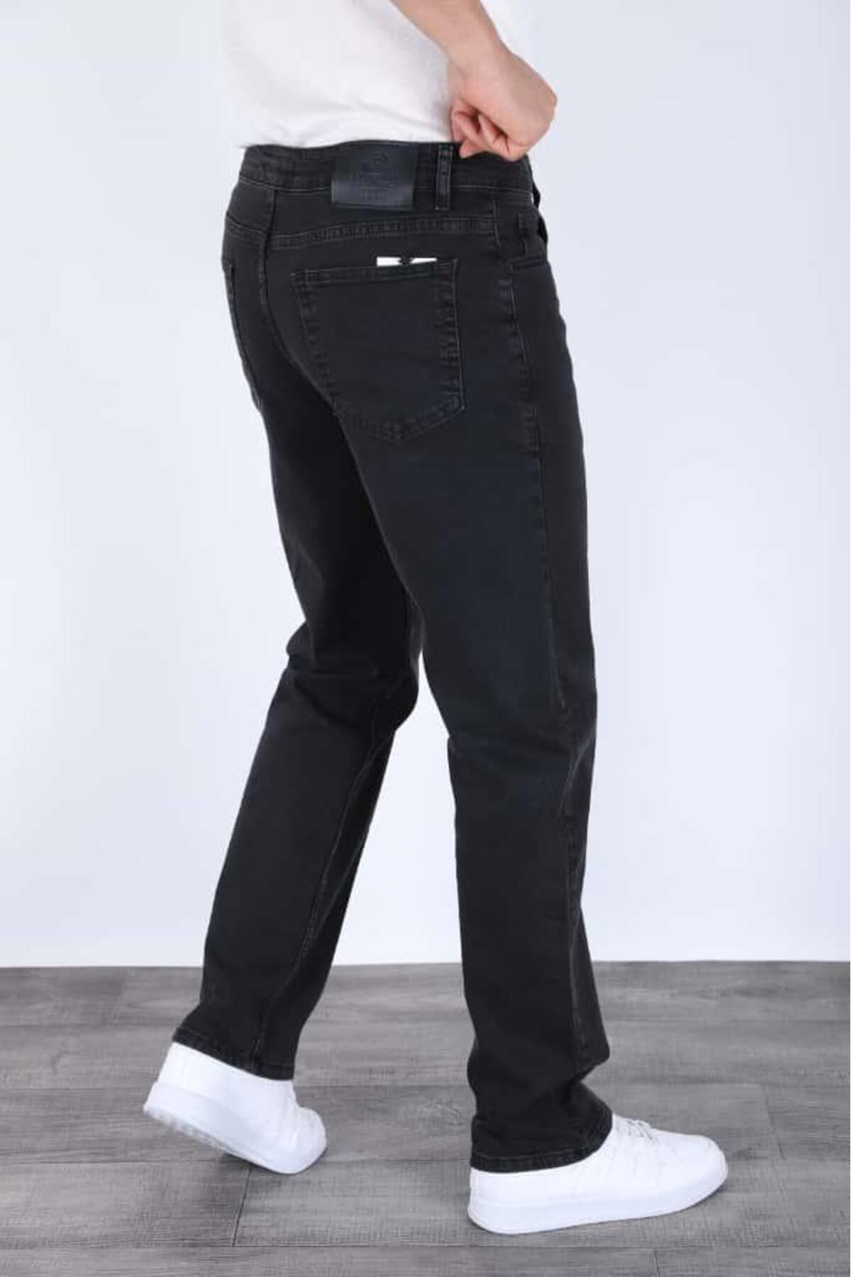 TRS YB GİYİM  Erkek Regular Kalıp Likralı Esnek Kot Pantolon - Görsel 3