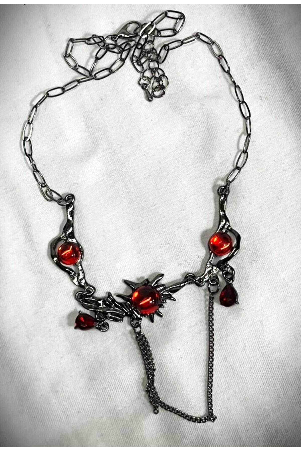 DÜKKAN DESİGN Andromeda Stone Gothic Necklace- Trendyol