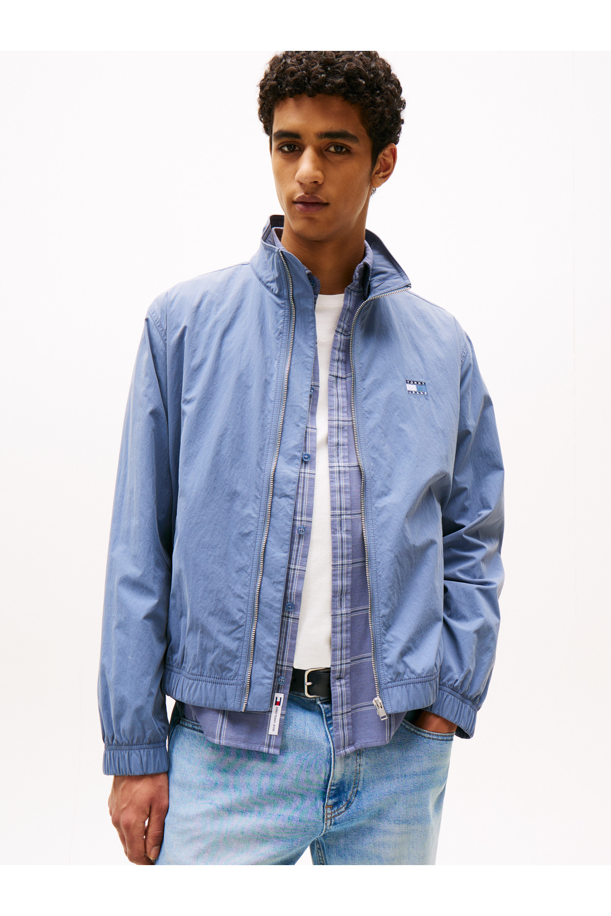 تامی هیلفیگر کت مردانه خاکستری TJM ESSENTIAL JACKET EXT - DM0DM21929