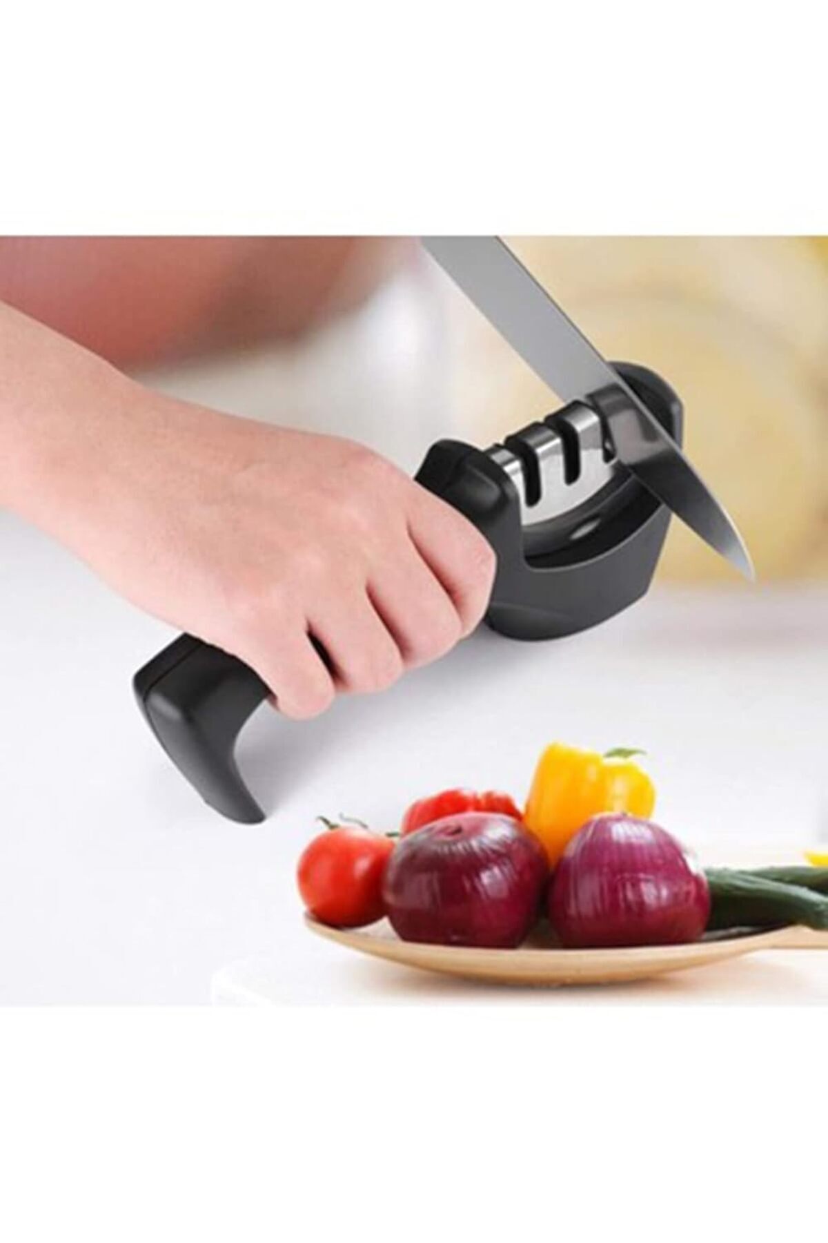 Hepta Collection Mobee Bıçak Bileyici 3'ü 1 Arada