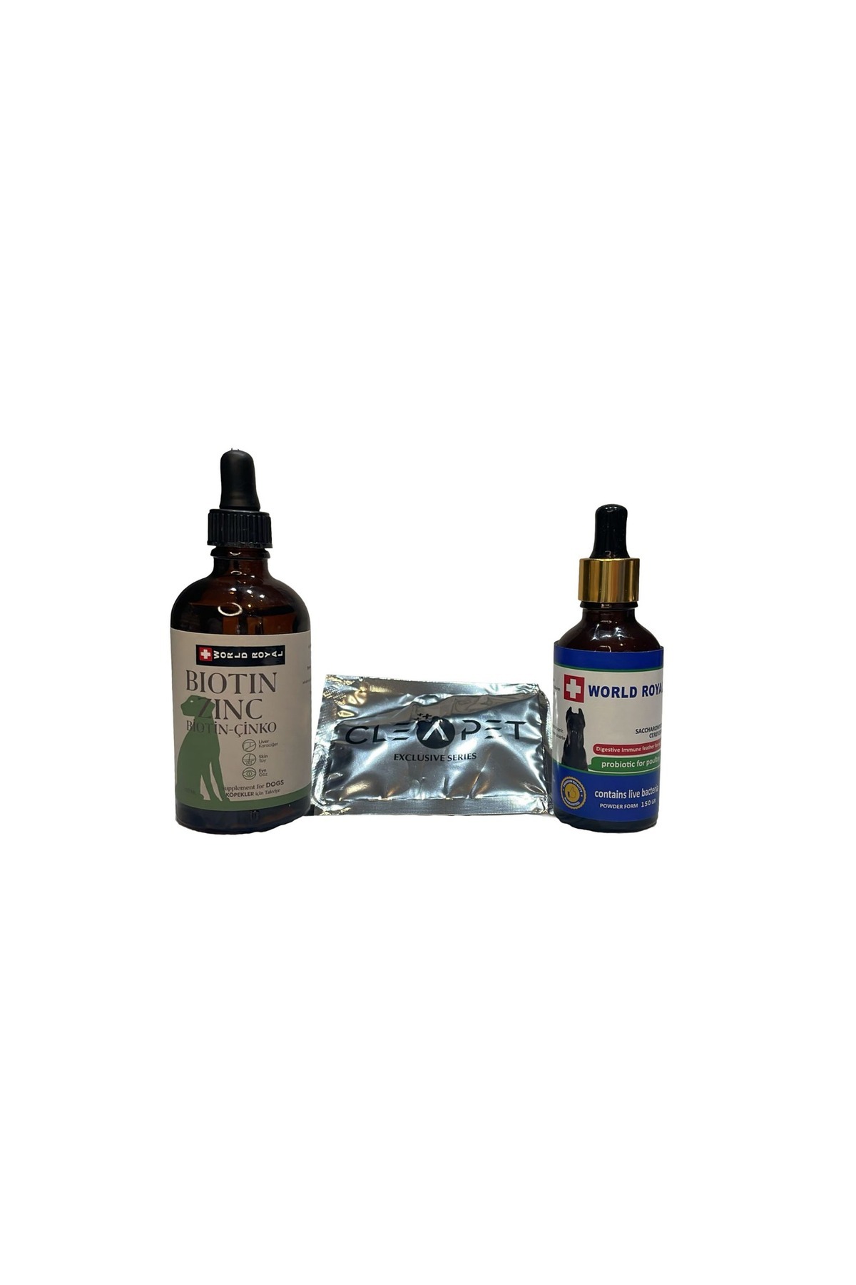 World Royal köpek BİOTİN ÇİNKO PROBİYOTİK