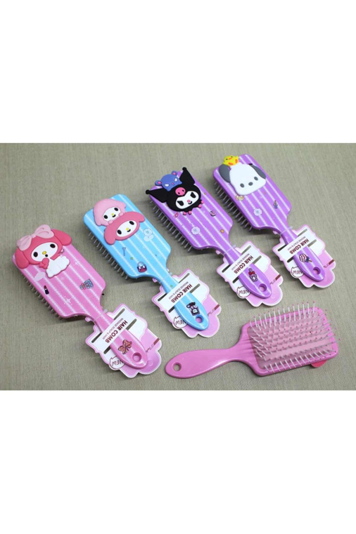 SELFBUYSELL Kuromi, Hello Kitty, Cinnamon, My Melody Saç Tarağı Model 2