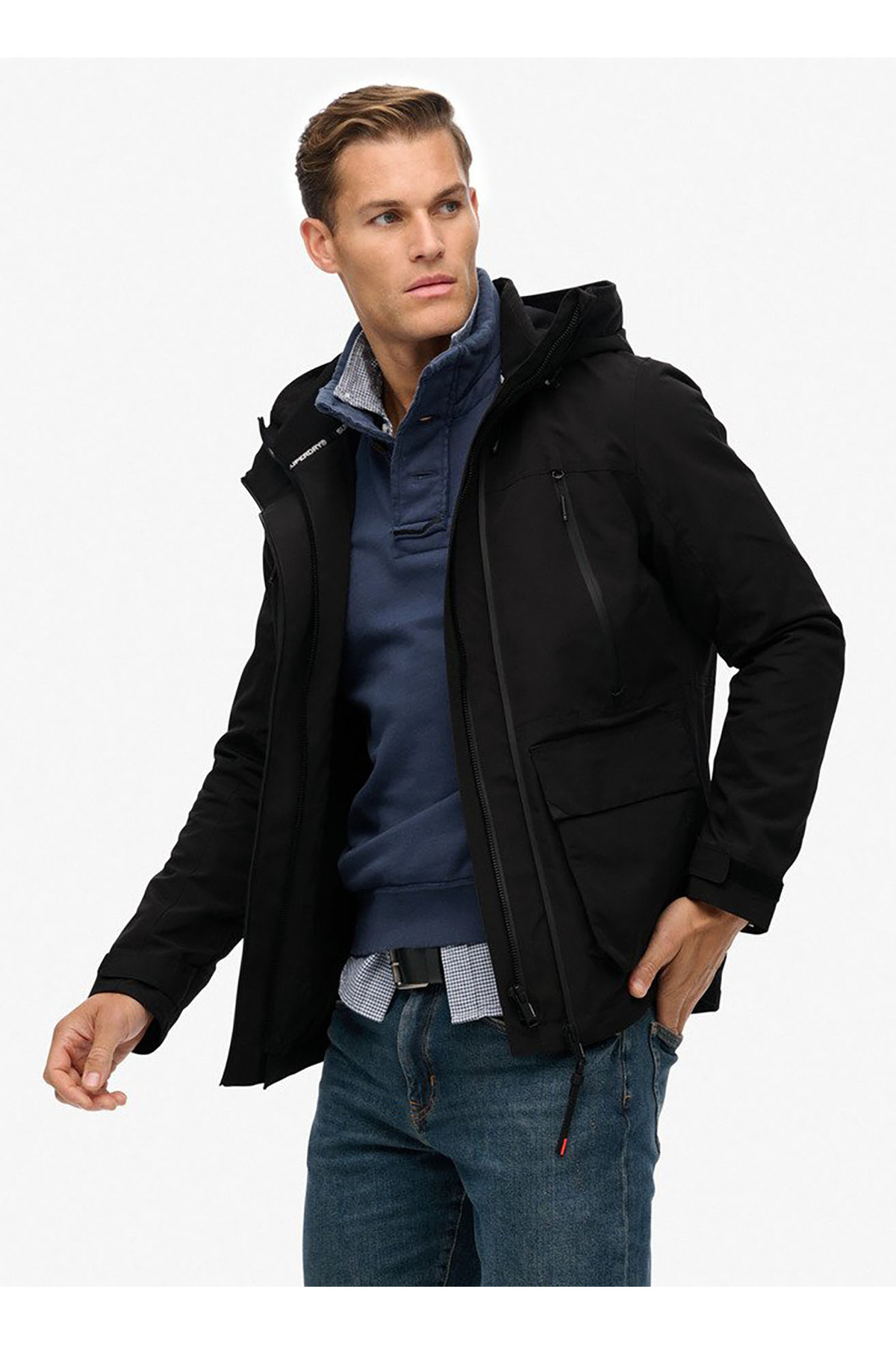 کاپشن مردانه راسته | SUPERDRY 5003301437 - تصویر 3