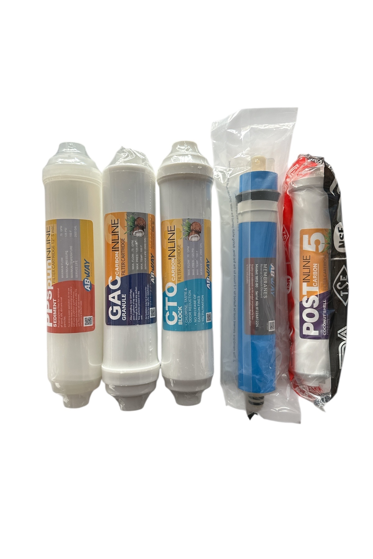 FİLTRE Abway new ninova su arıtma 5’li seti