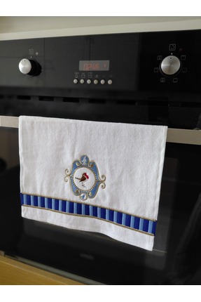 EKKE HOME KUŞ DESEN KUŞLU MUTFAK HAVLUSU