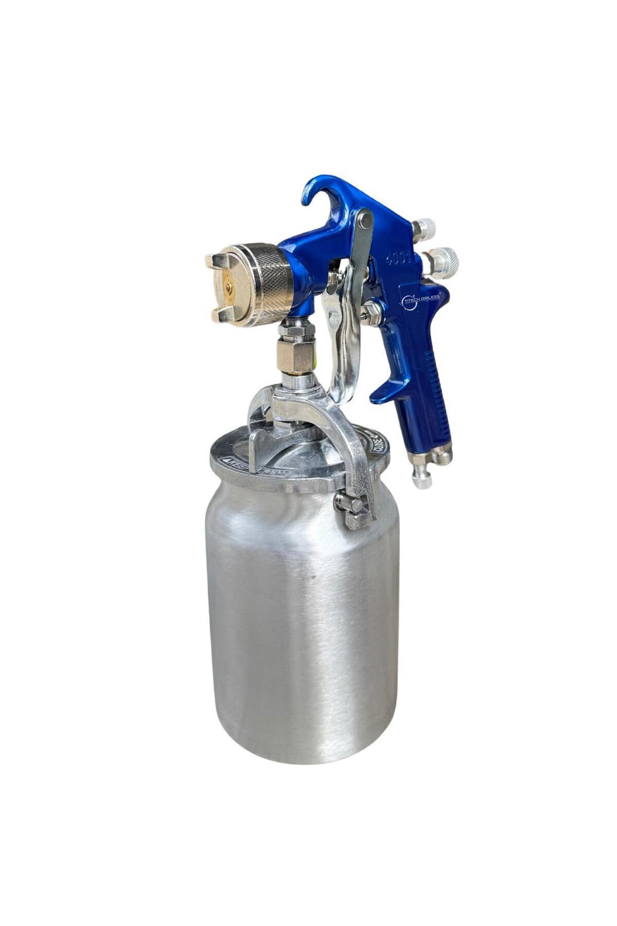 Titech Airless TITECH 4001 Alttan Depo Boya Tabancası 1.8mm