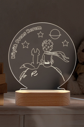 Karma Light Markt Küçük Prens Kişiye Özel Led Gece Lambası