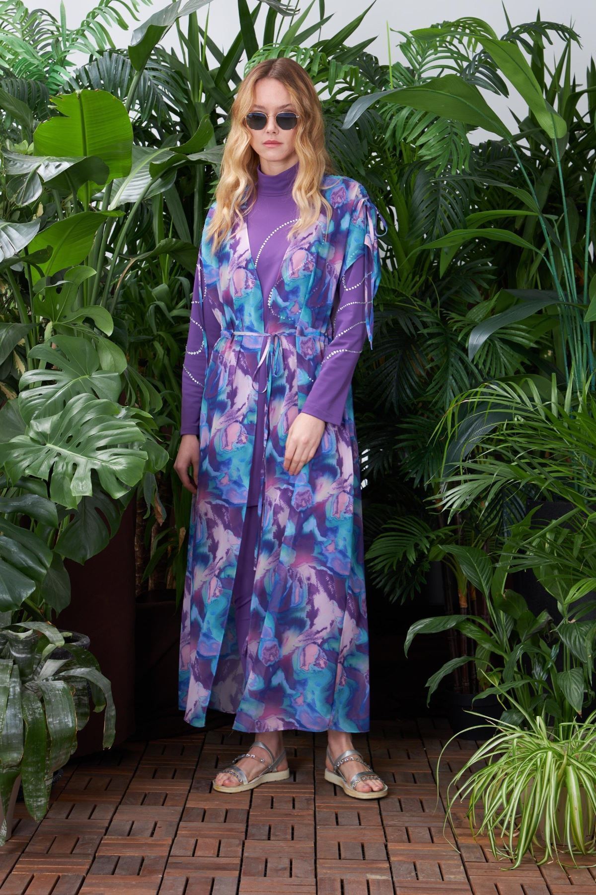 Moodbasic YENİ KADIN DESENLİ ŞİFON PAREO SW35.39