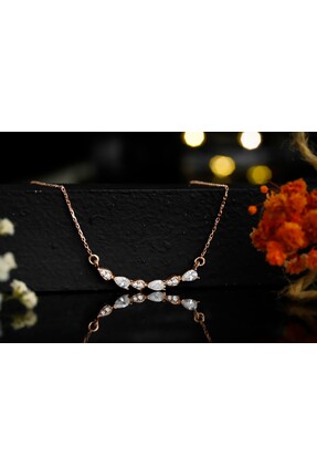 Silvesra Damla Işıltısı Kolye