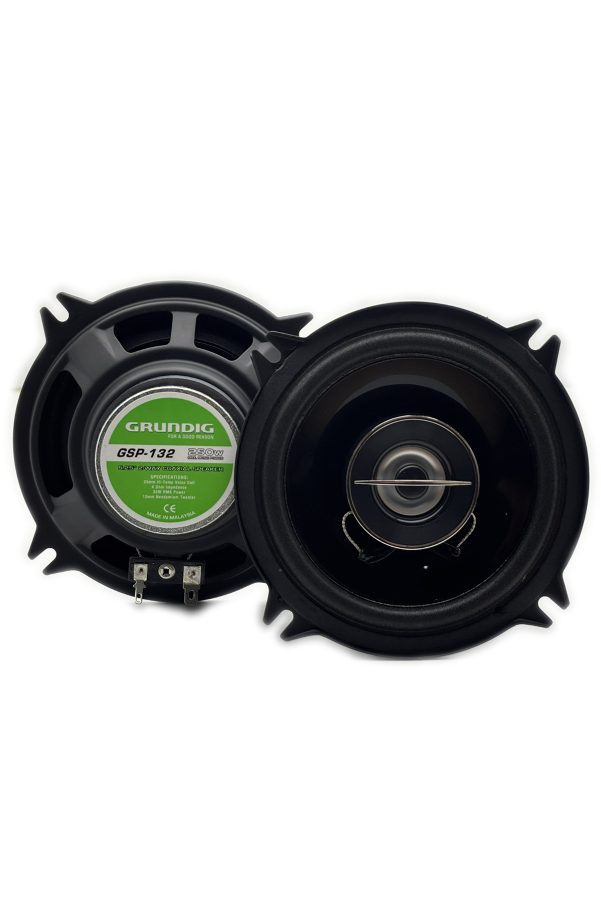 Grundig GSP 132 13 Cm 250 Watt Kapaklı Oto Hoparlör Takımı
