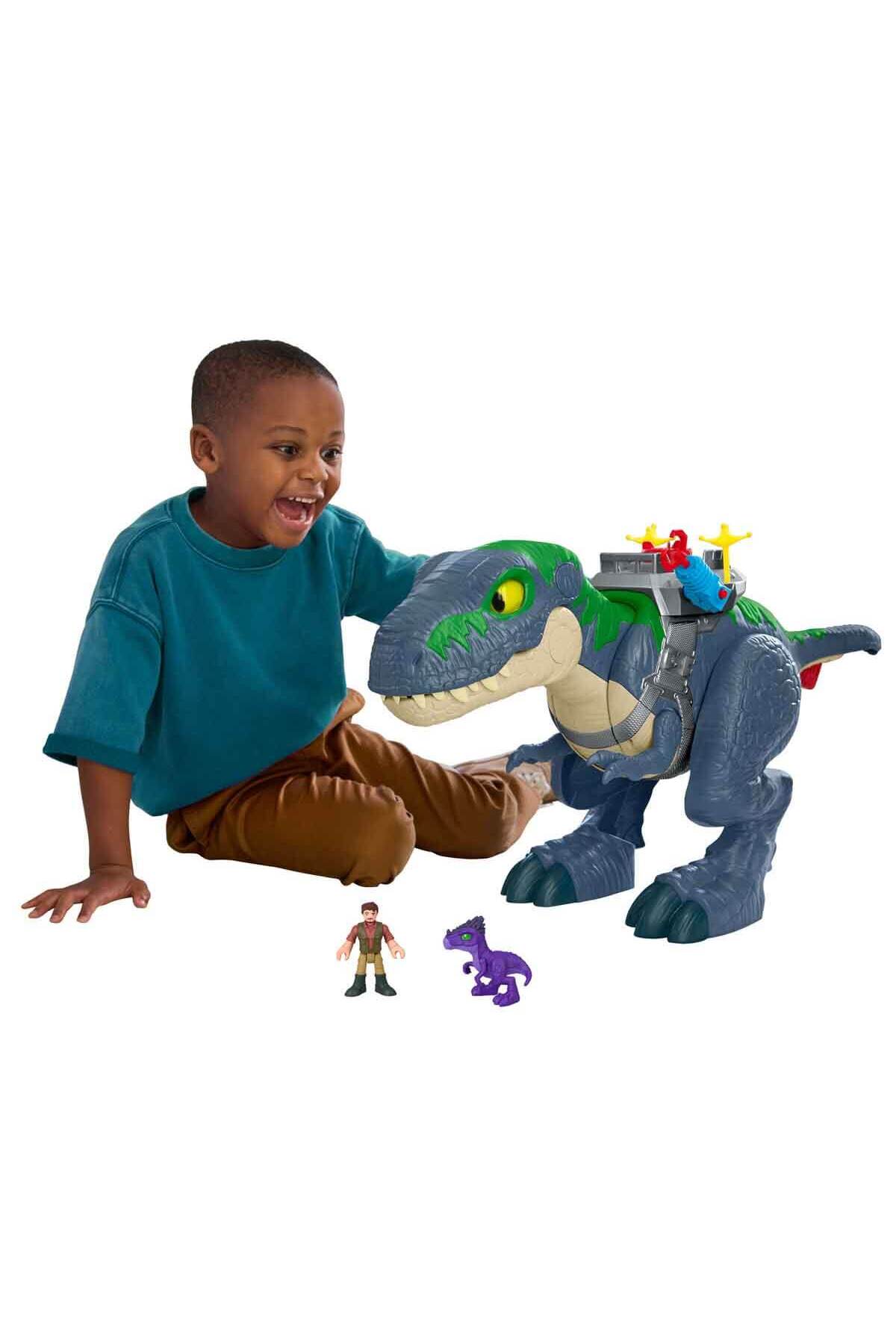 Jurasic World Sesli ve Işıklı Imaginext Muhteşem T-Rex Oyun Seti