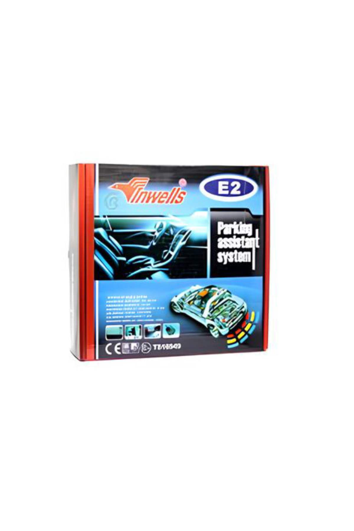 Inwells Park Sensörü E2 Ekranlı Ses İkazlı Beyaz UYUMLU