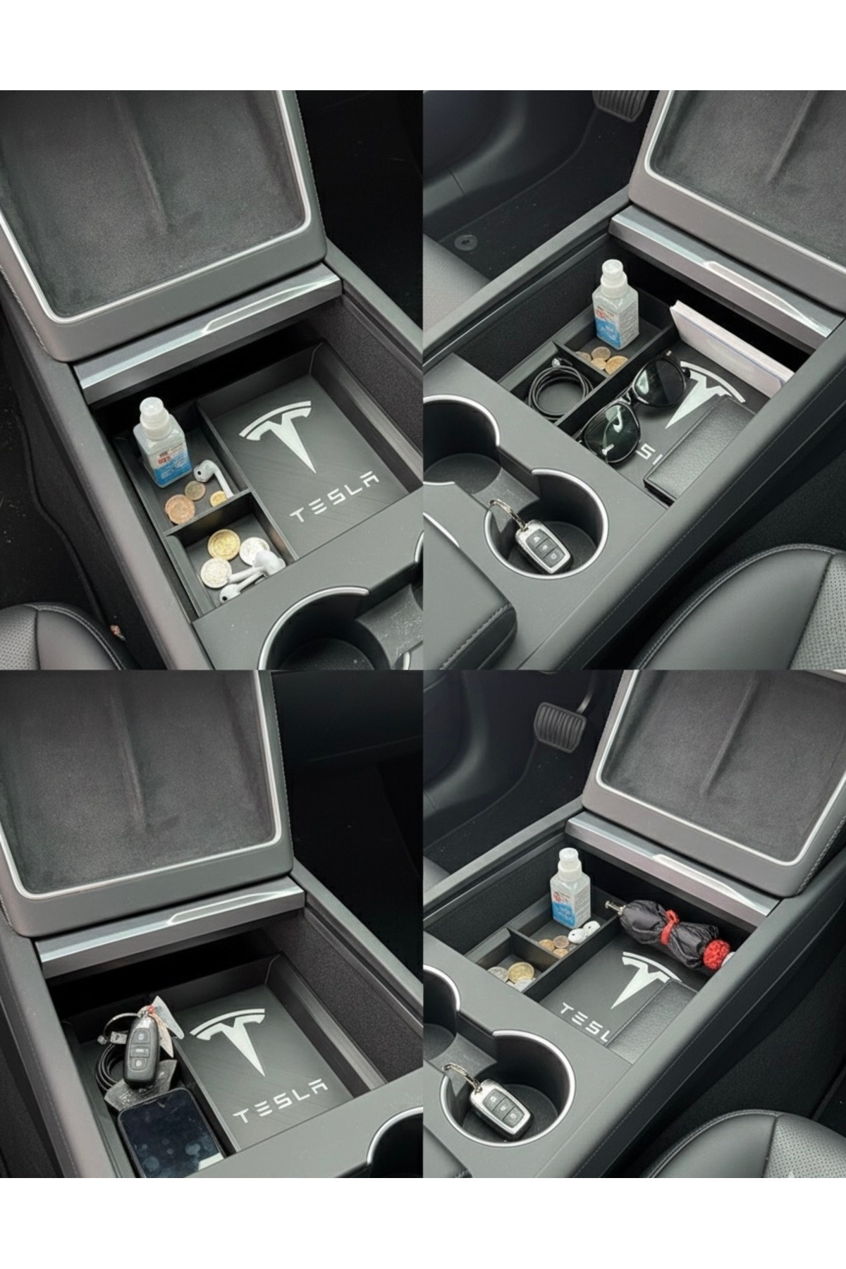 3DMOBIFY Tesla Model Y / Juniper Orta Konsol Düzenleyici Organizer