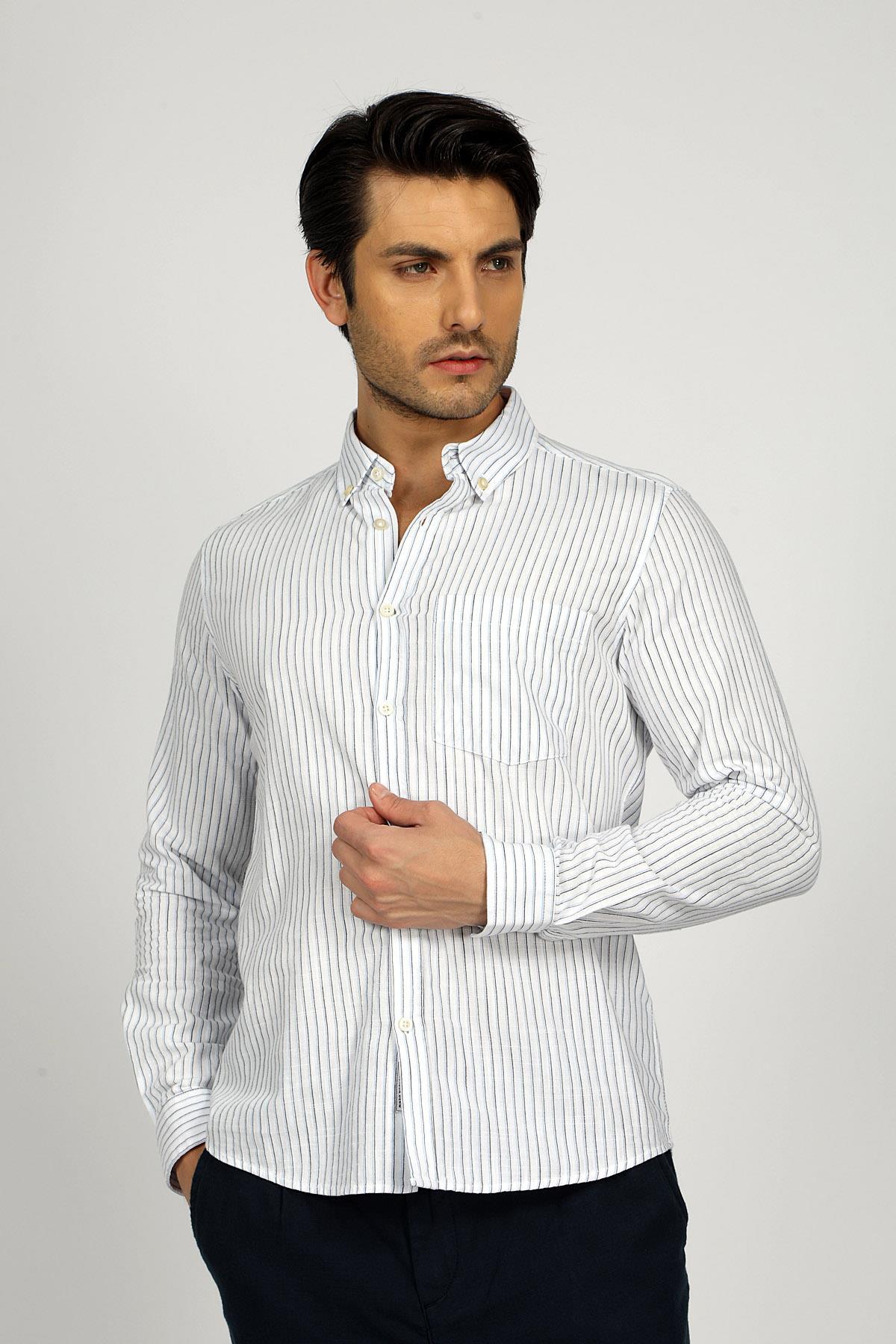 پیراهن آستین بلند مردانه Onesa از جنس ۱۰۰٪ پنبه لی کوپر پیراهن Lee Cooper