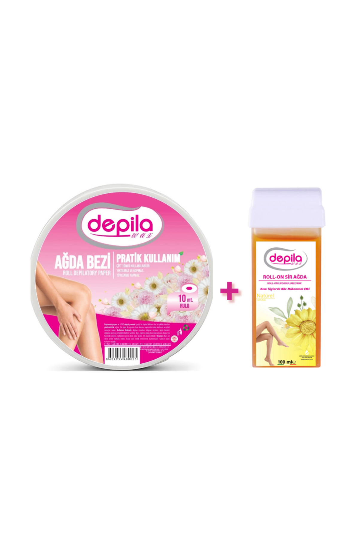 DEPİLA WAX AĞDA BEZİ VE KARTUŞ AĞDA — depilabezrollonağda