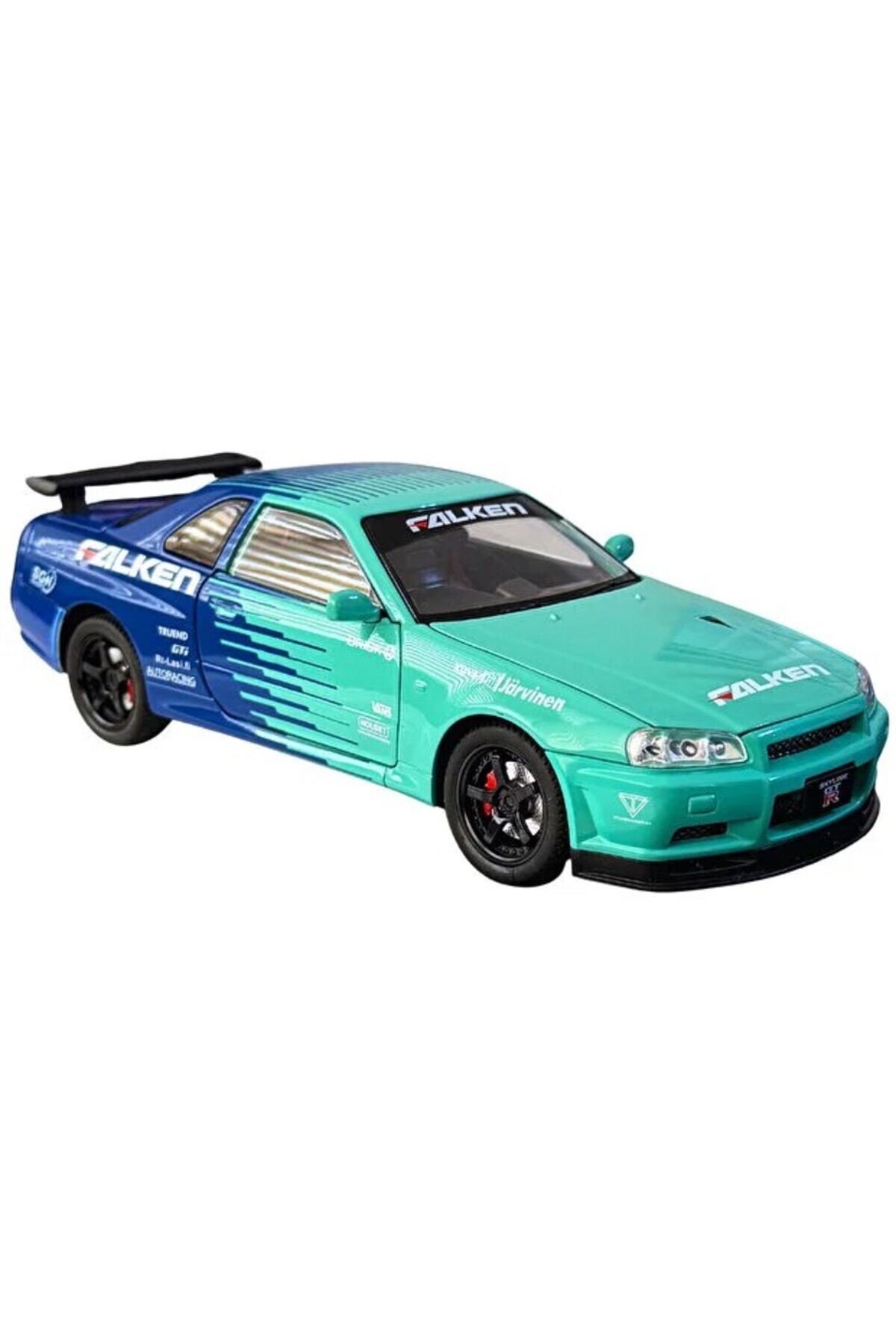 HOBBİEZ WORLD Nissan Skyline GT-R R341:24 Ölçek Premium Die-Cast