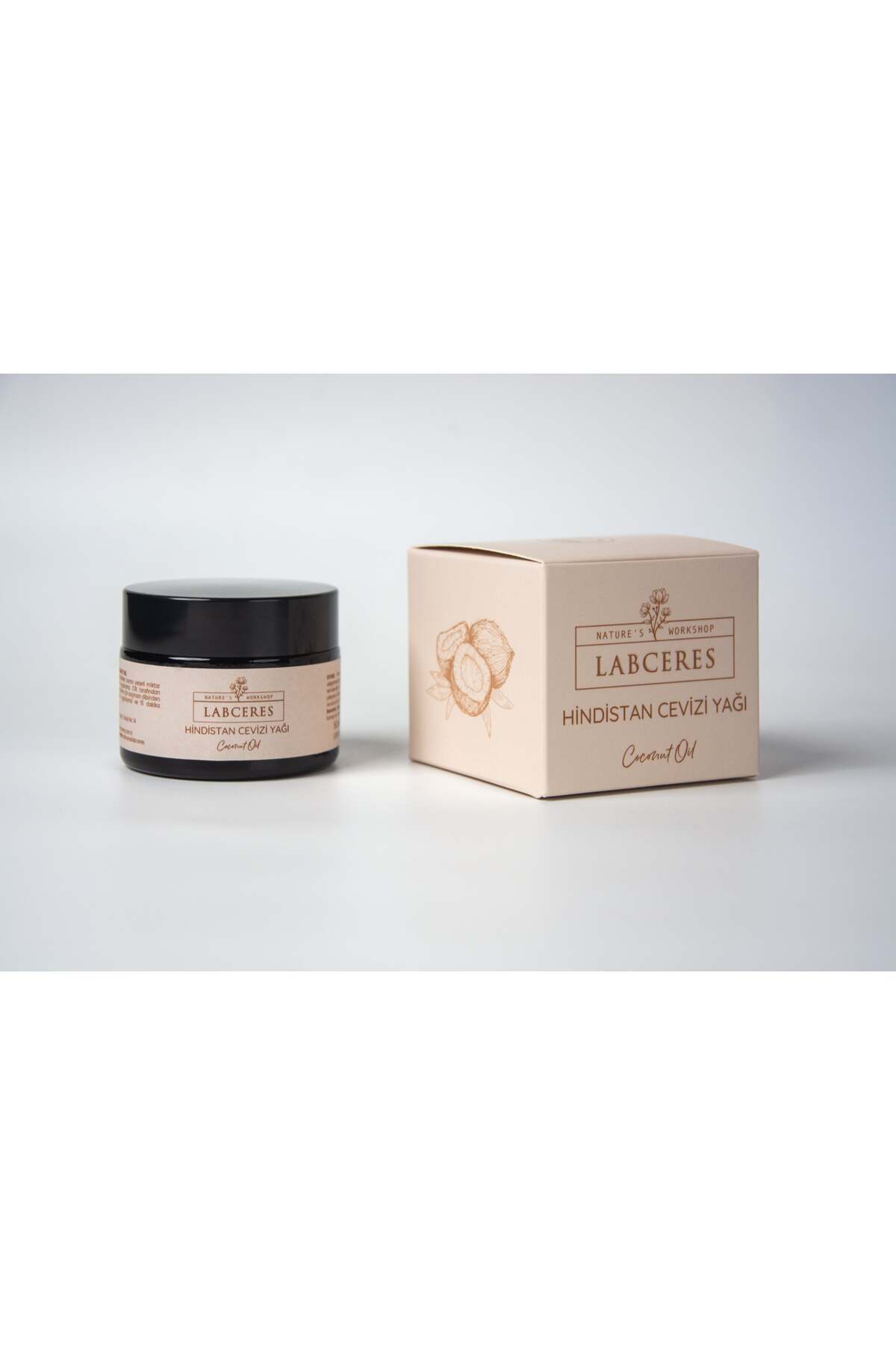 labceres nature's workshop Hindistan Cevizi Yağı 50ml %100 Doğal ve Saf