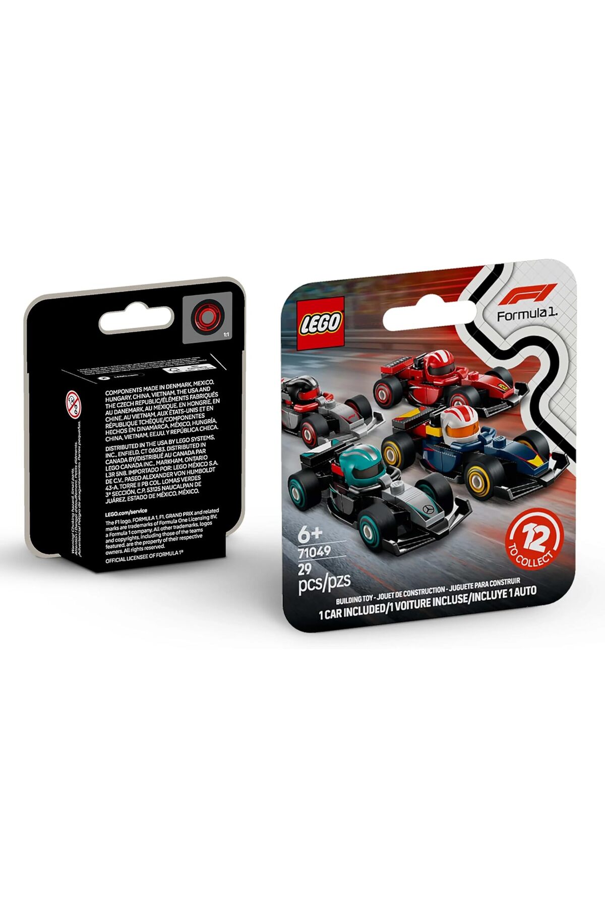 مینی‌فیگورهای F1: جعبه معمای ماشین‌های مسابقه‌ای کلکسیونی – 71049