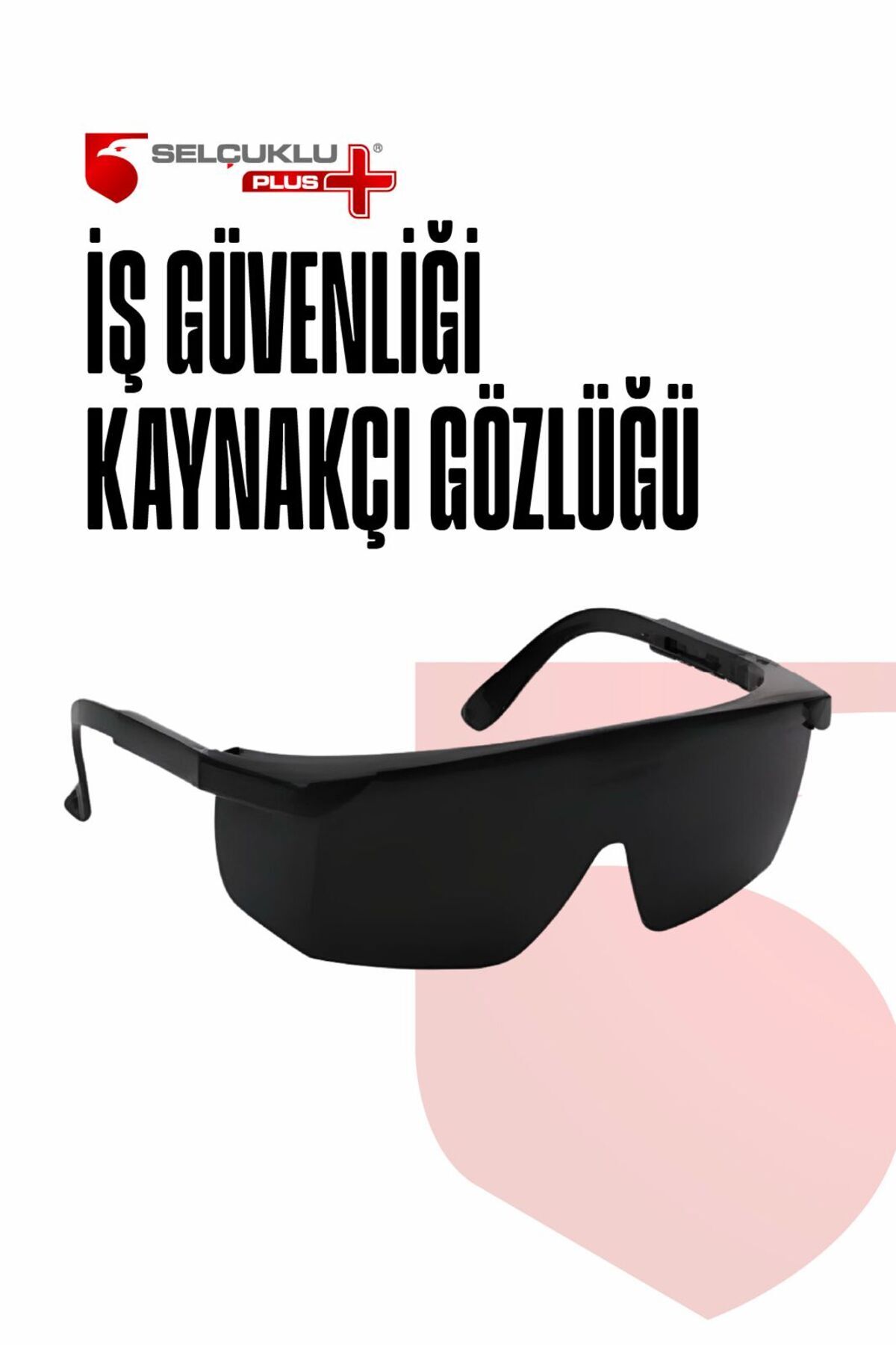 Starline İş Güvenliği Gözlüğü Kaynakçı Tipi Darbeye Dayanıklı UV Korumalı Gözlük