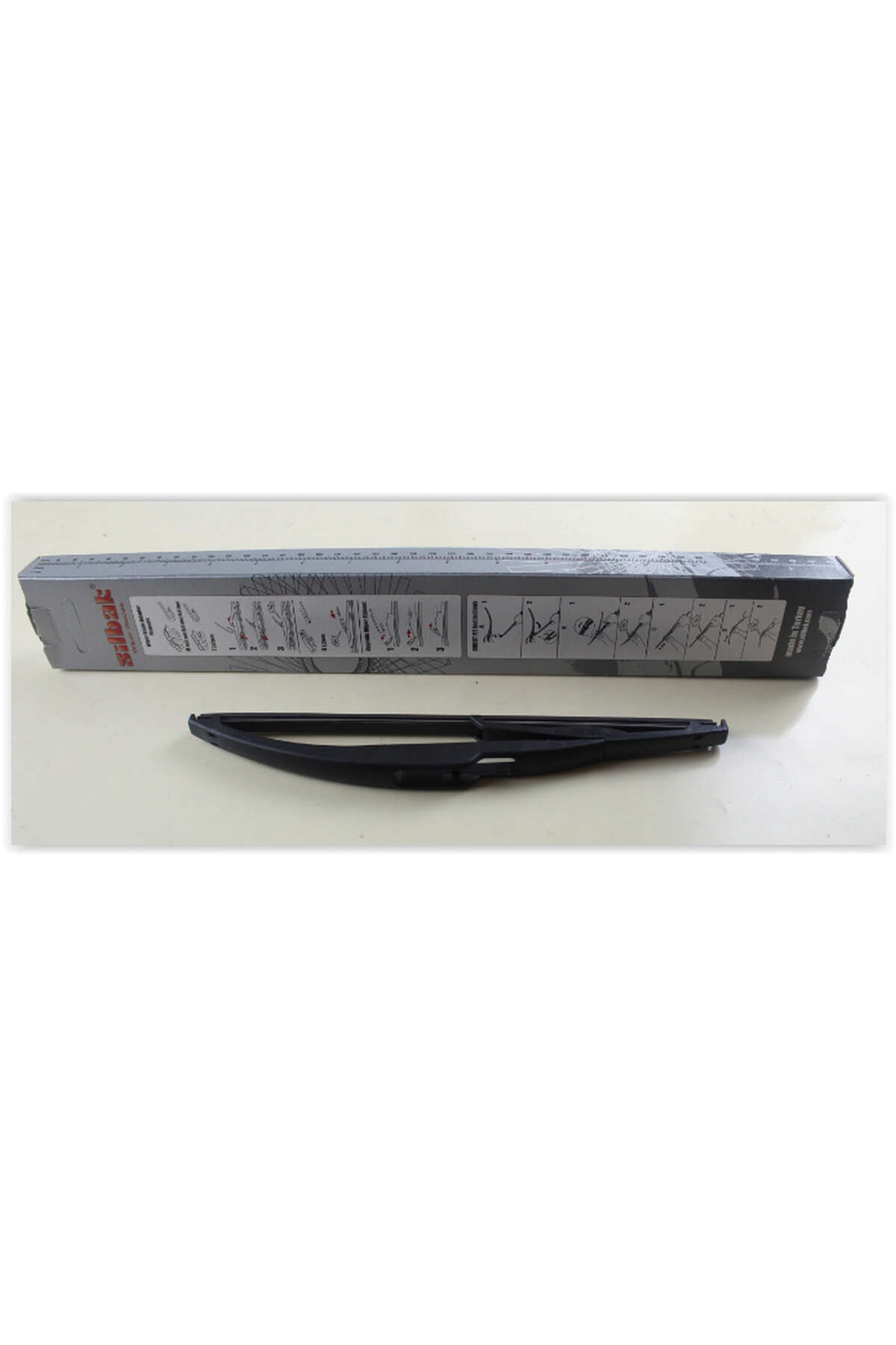 Silbak SPTRNS SİLECEK SÜPÜRGESİ ARKA PLASTIK TIP 350mm (193711) BERLINGO-C3-C8-JUMPY-SAXO-XANTIA-LOGAN MC