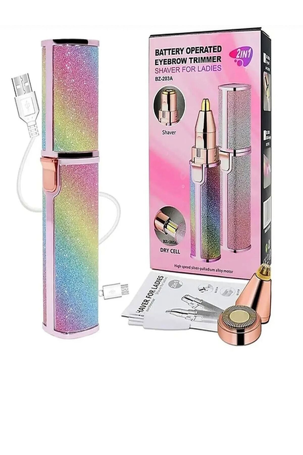 Özasya AVM Simli Yüz Kaş Epilatör Kıl Kaş Bıyık Tüy Alma Aleti