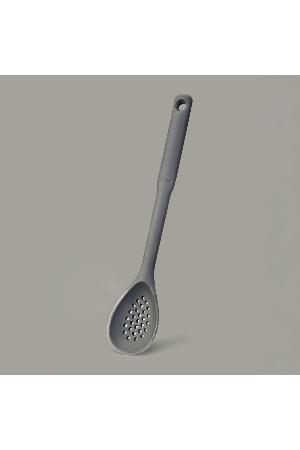 Oxo Gg Delikli Silikon Kaşık - Siyah