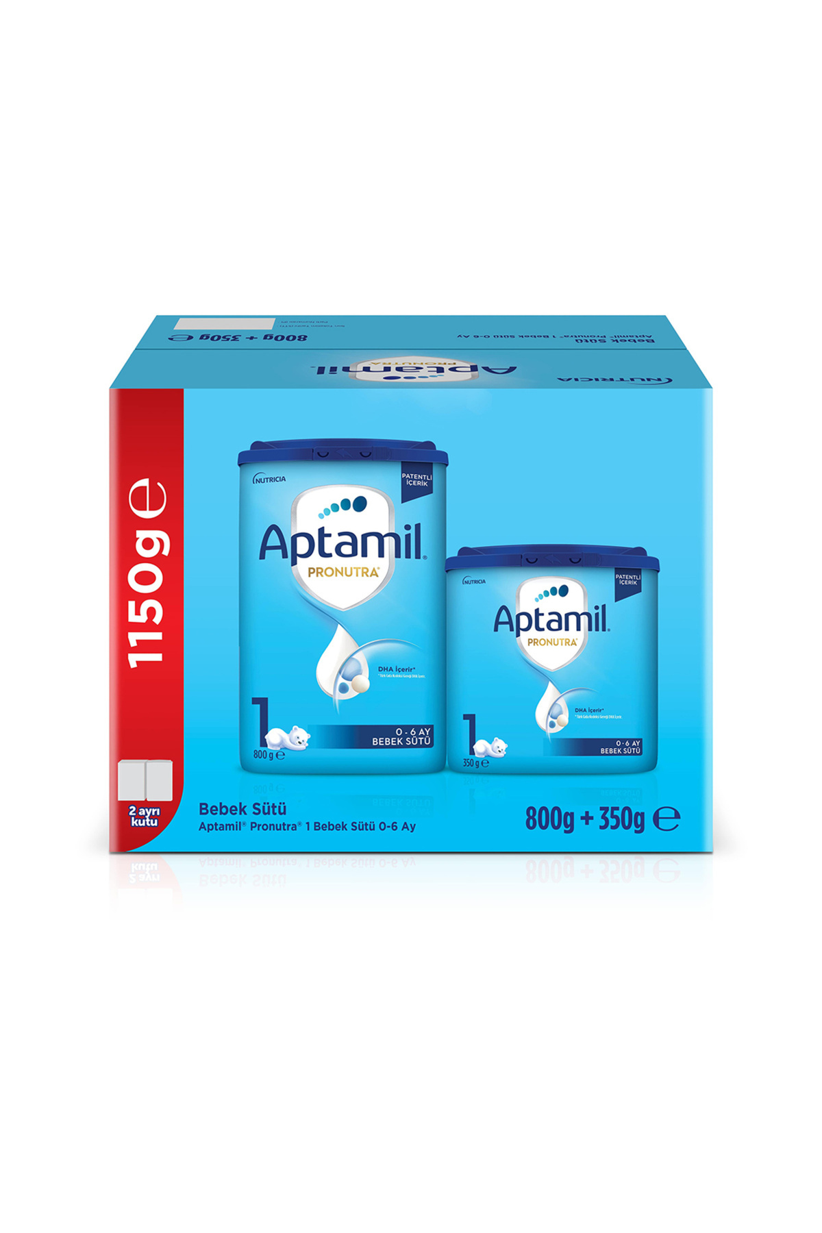 Aptamil Pronutra 1 Bebek Sütü 800 + 350 G