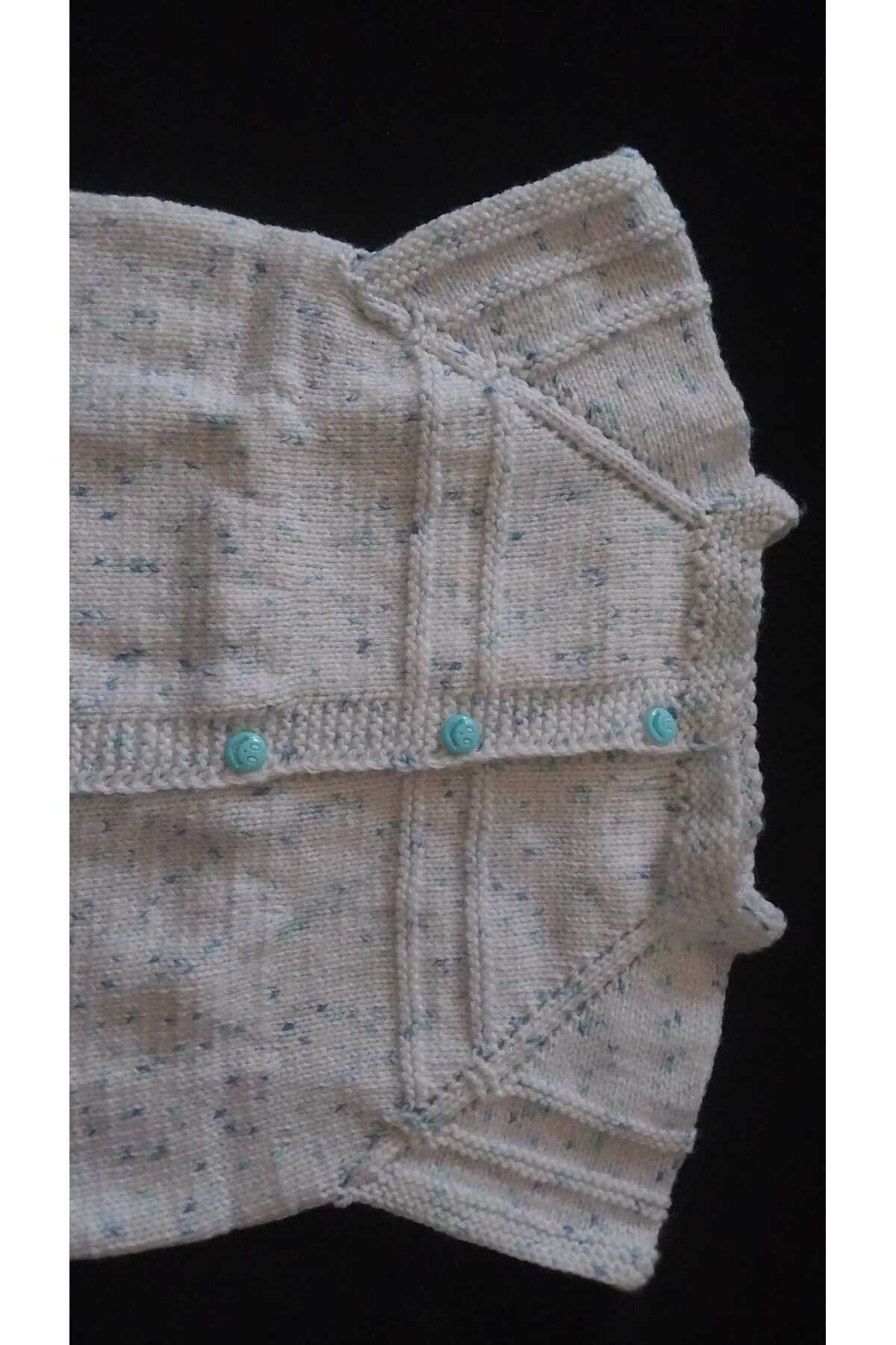 MİNEVOO EL İŞÇİLİĞİ BEBEK YELEĞİ fotoğrafı 3 (önizleme)