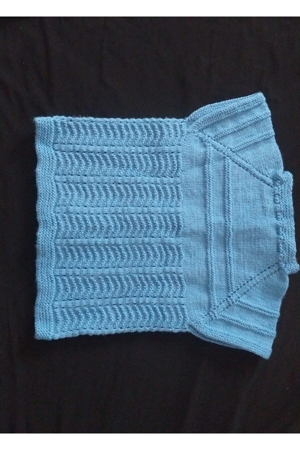 MİNEVOO EL İŞÇİLİĞİ BEBEK YELEĞİ fotoğrafı 2 (önizleme)