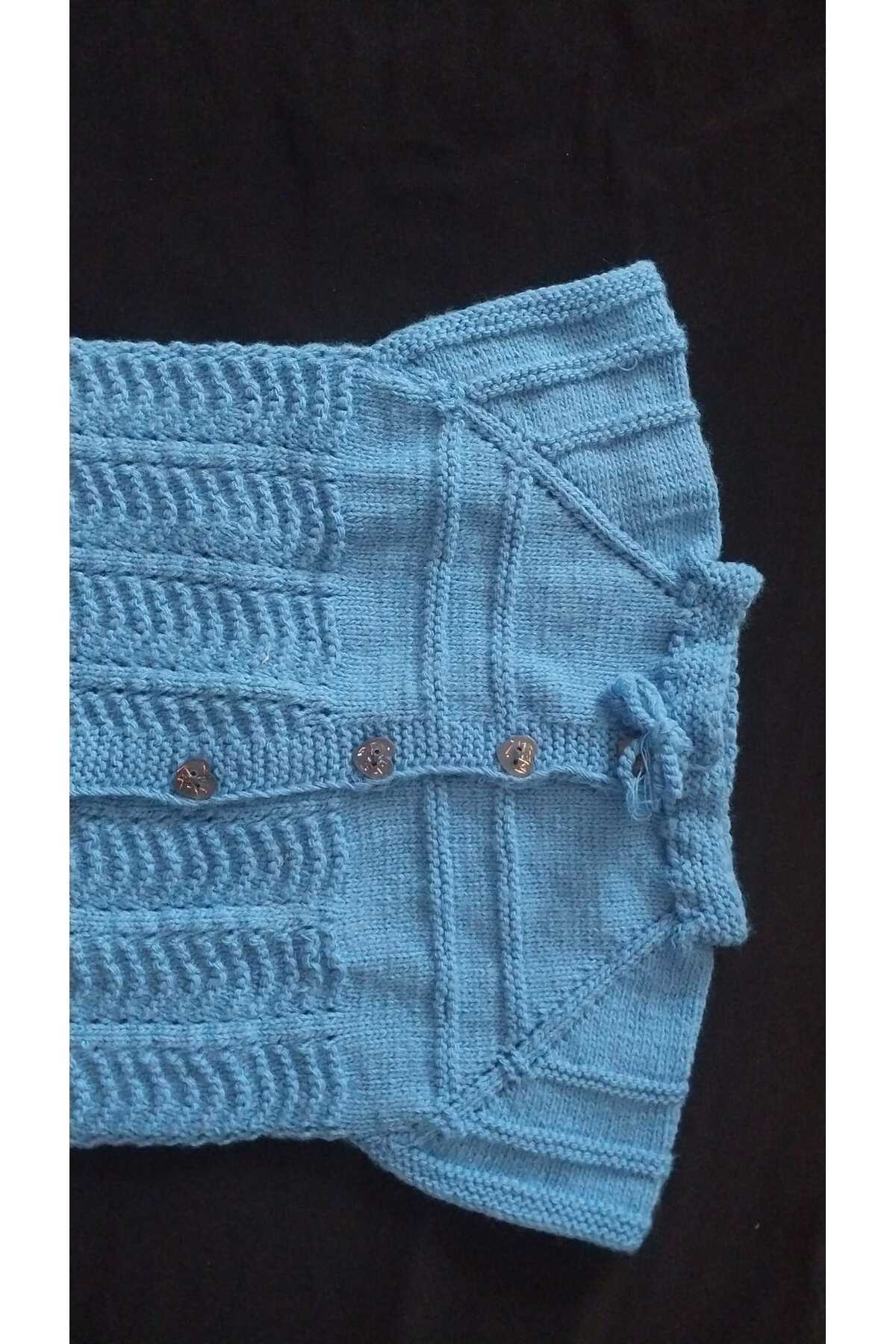 MİNEVOO EL İŞÇİLİĞİ BEBEK YELEĞİ fotoğrafı 3 (önizleme)