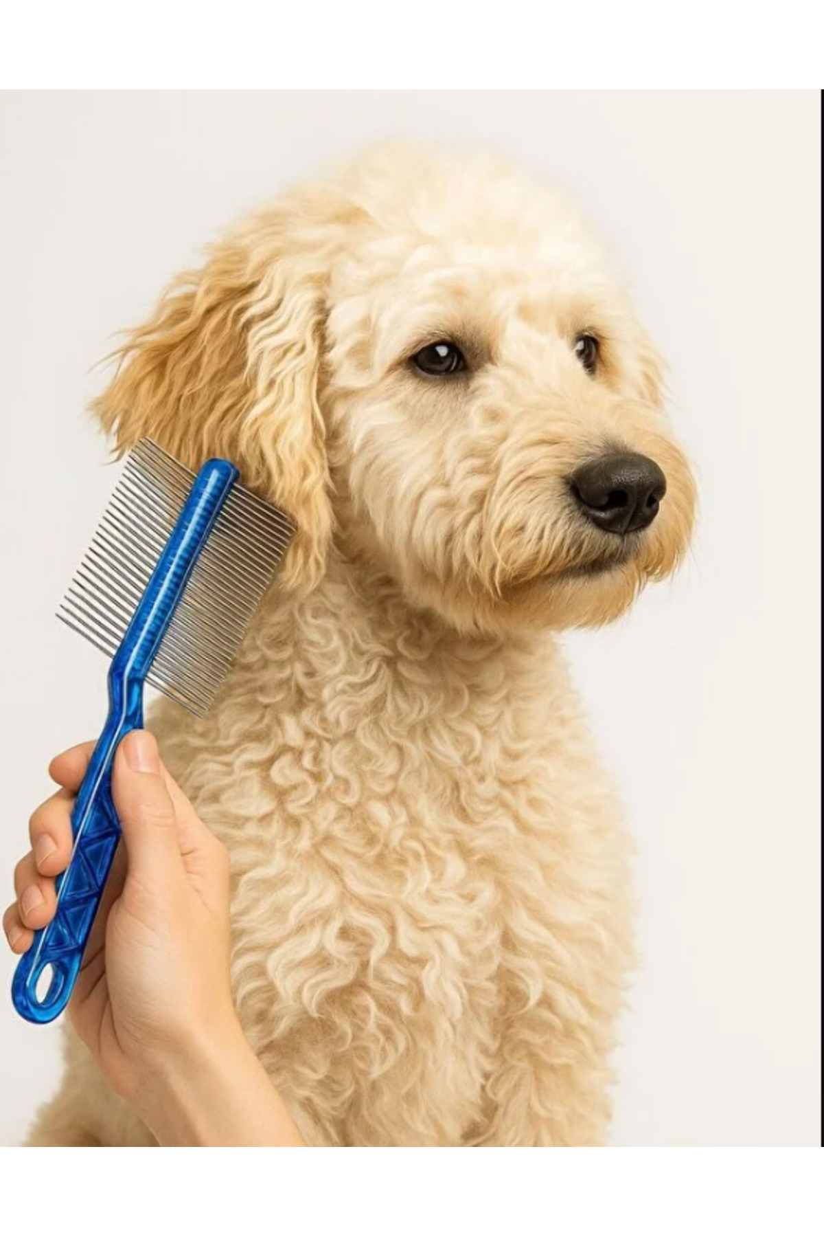 mucit home Çift Taraflı Kıtık Açıcı Tarak – Kedi Ve Köpekler Için Tüy Açıcı Fırça 1 Adet