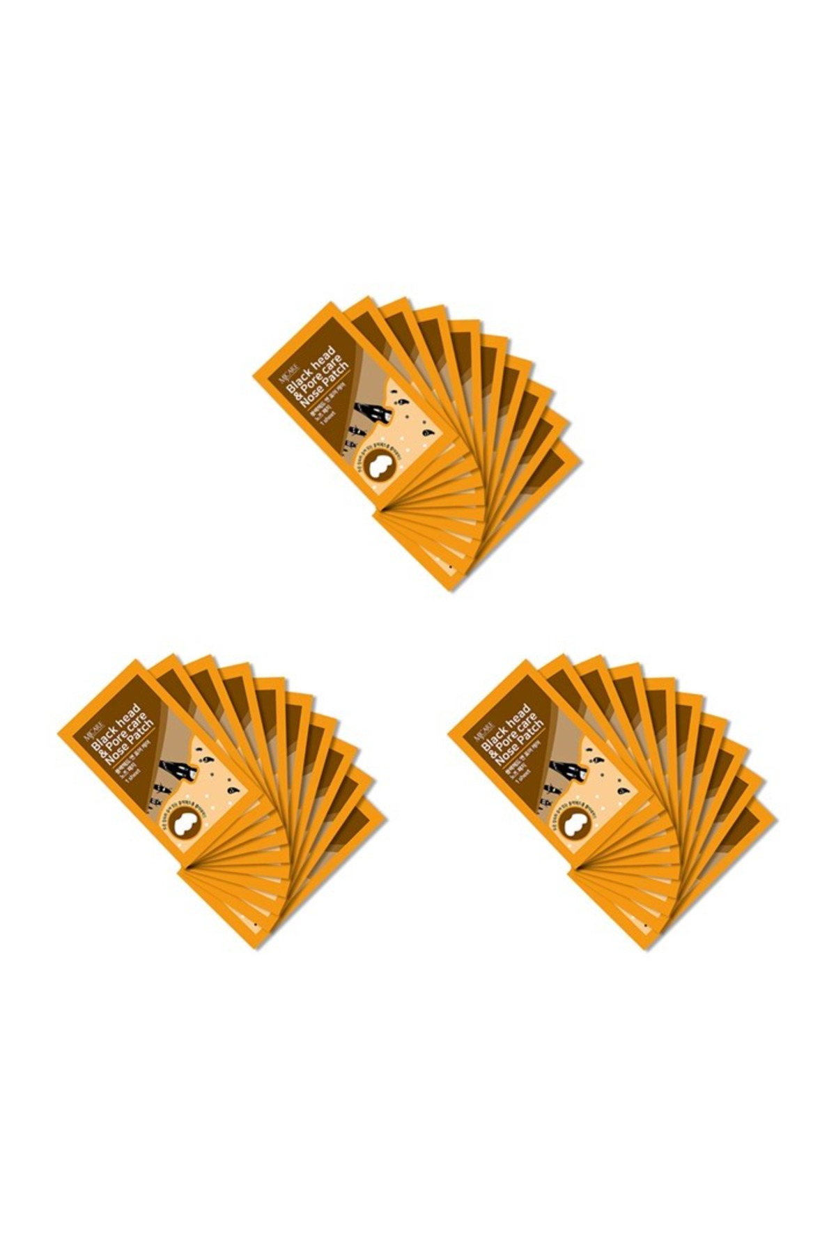 Mjcare , Siyah Nokta ve Gözenek Temizleyici, Burun Bandı - 10'lu x 3 Adet