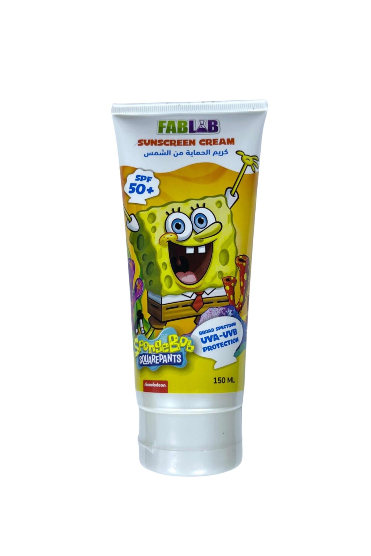 Fab lab Fableb Nickelodeon SpongeBob Sunscreen SPF 50+, 150ml- Trendyol