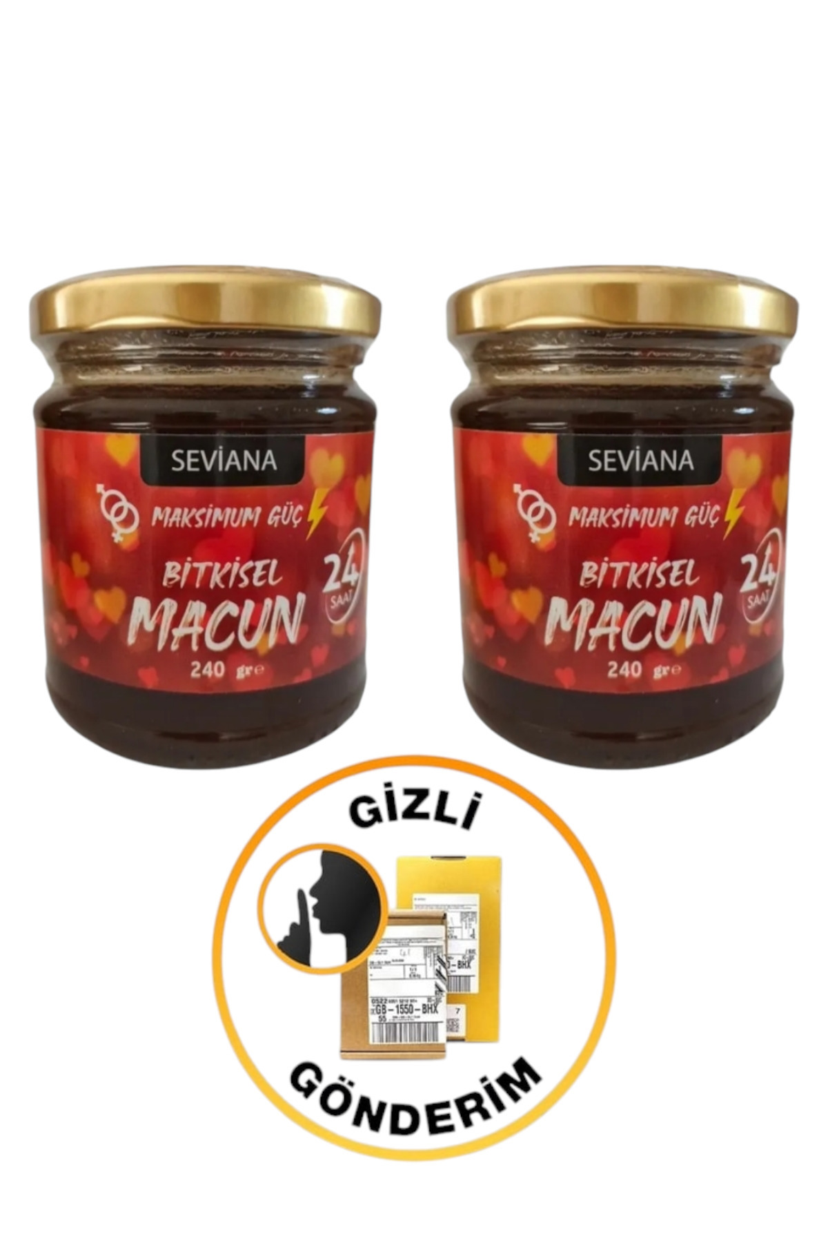 SEVİANA Bitkisel Karışımlı Mesir Epimedyümlü1 Kuvvet Propolis Kudret Narı Bal Ginsengli Macun 2X240 Gr