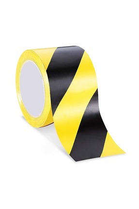 BURSA BANT Sarı Siyah Yer Işaretleme Bandı 50MMX30MT