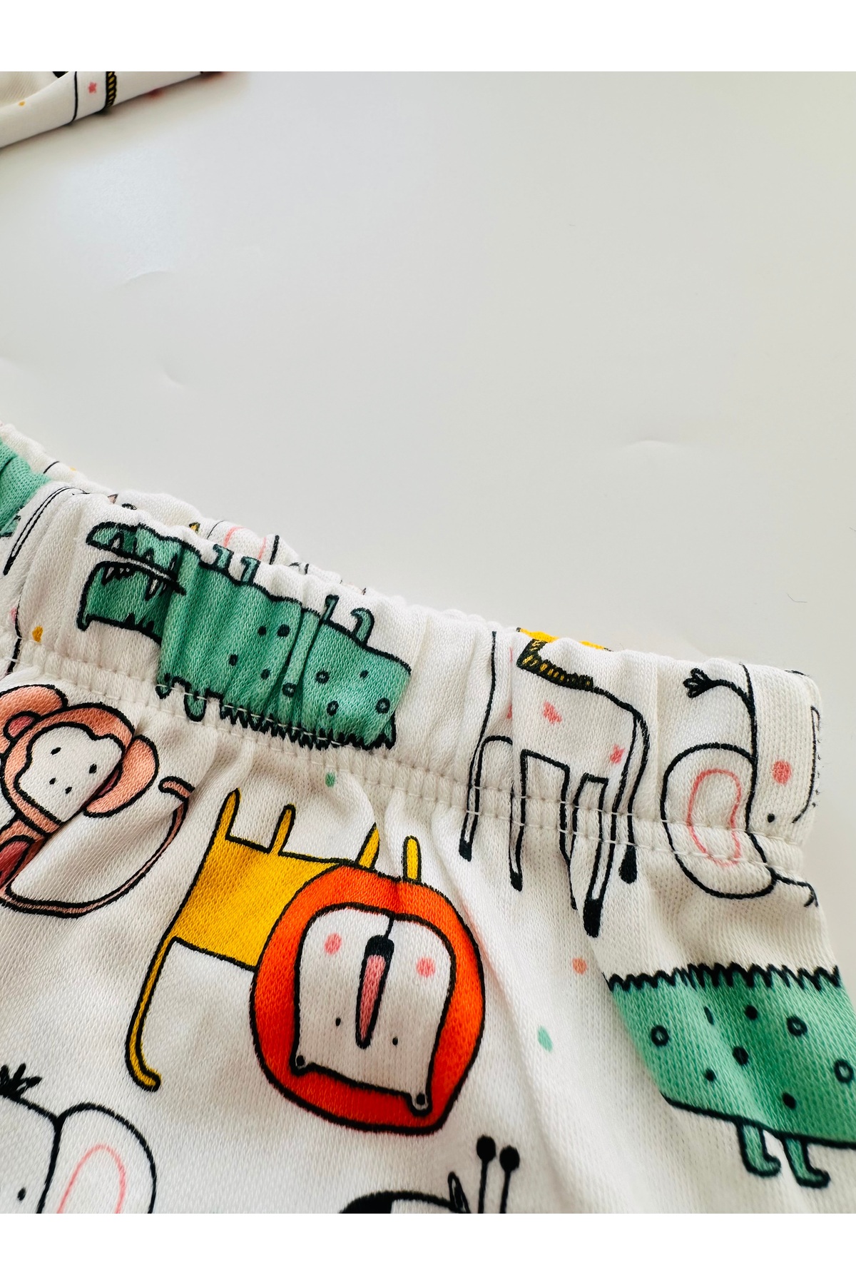 Vivolas %100 Pamuk Çocuk Unisex Desenli Pijama Takımı 1-8 Yaş (Uzun Kollu, 2’li Takım) fotoğrafı 6 (önizleme)