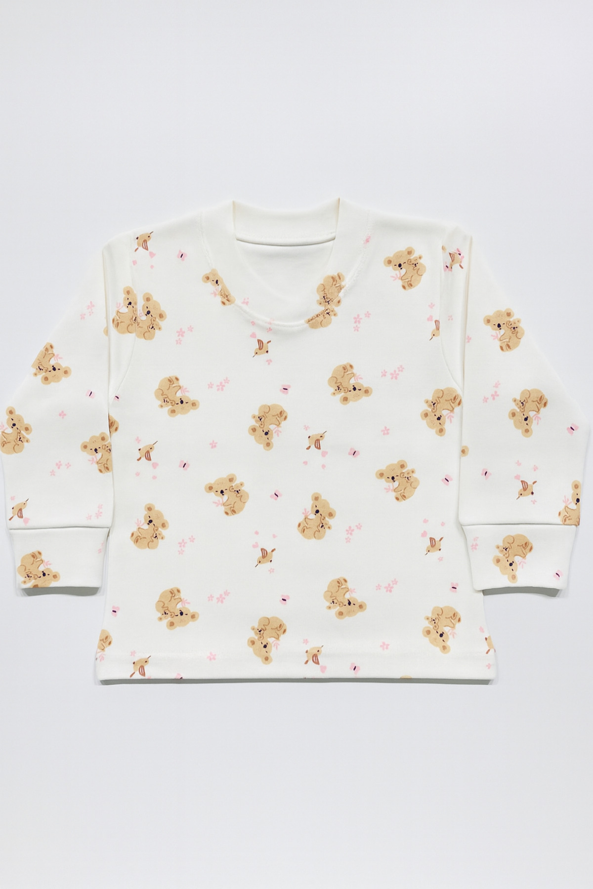 Vivolas %100 Pamuk Çocuk Unisex Desenli Pijama Takımı 1-8 Yaş (Uzun Kollu, 2’li Takım) fotoğrafı 2 (önizleme)