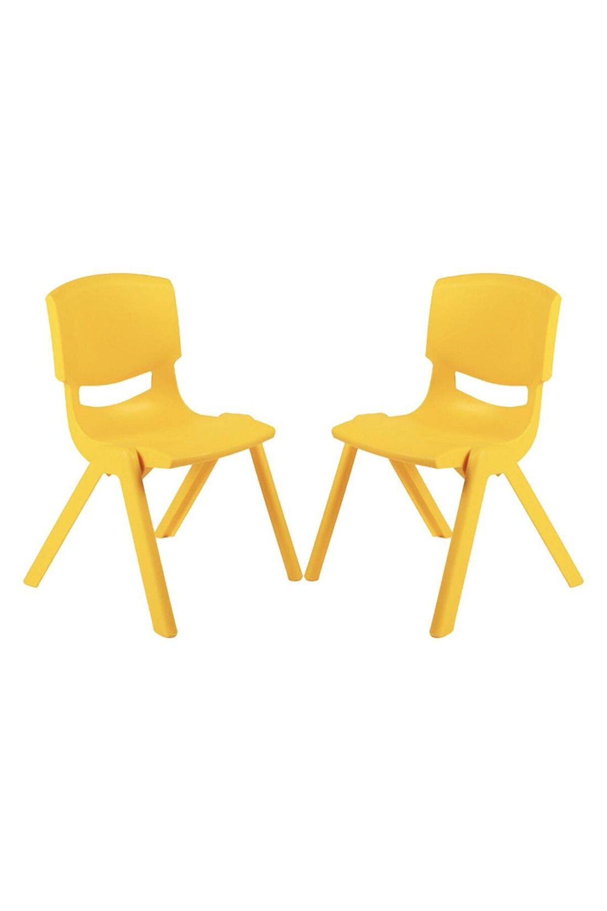 Delixa Fiore 2'Li Set Büyük Şirin Çocuk Sandalyesi Sarı
