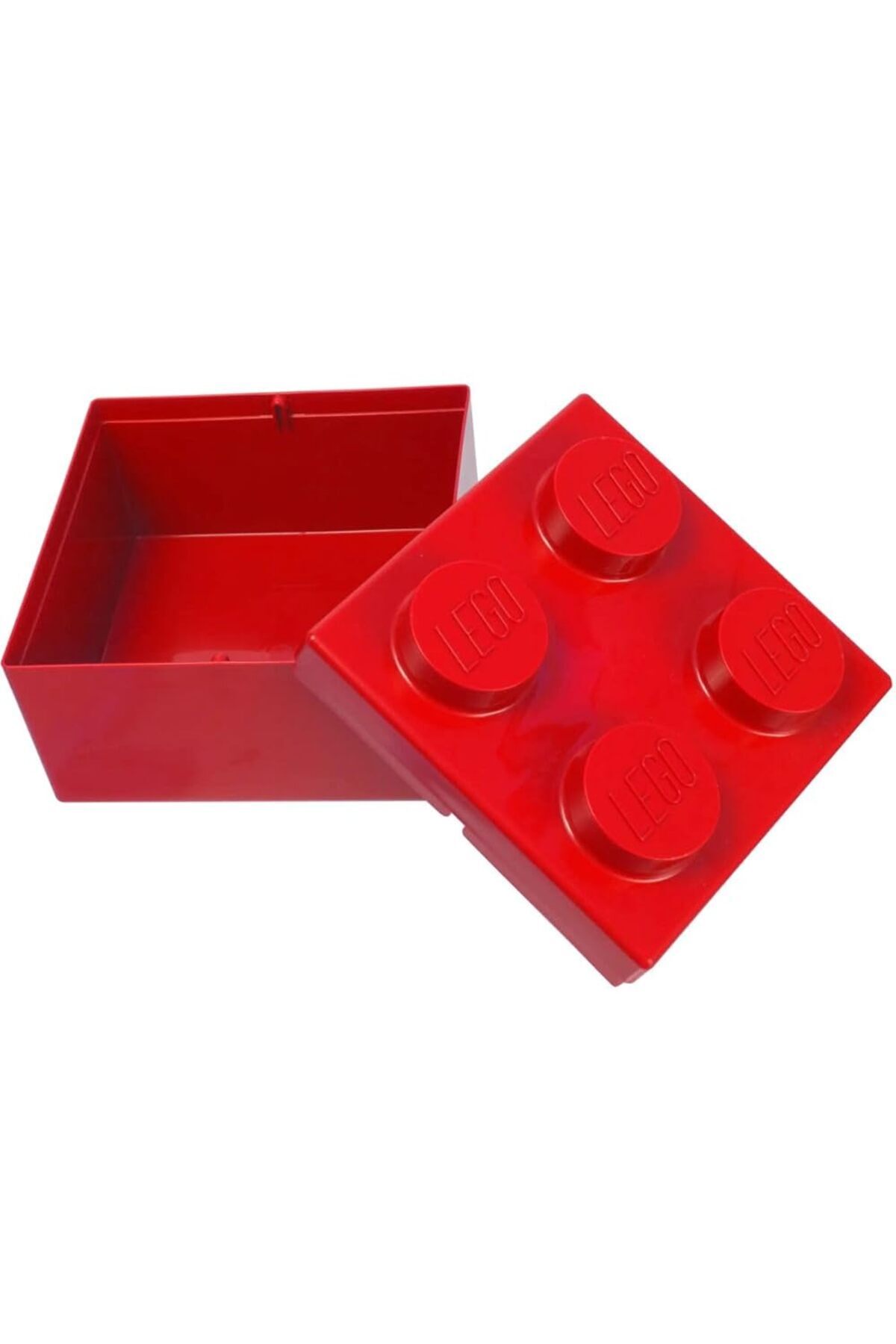 Delixa Lego Lego Iconic 853234 Saklama Kutusu Kırmızı (12,5 X 12,5 X 9) 5701111125780