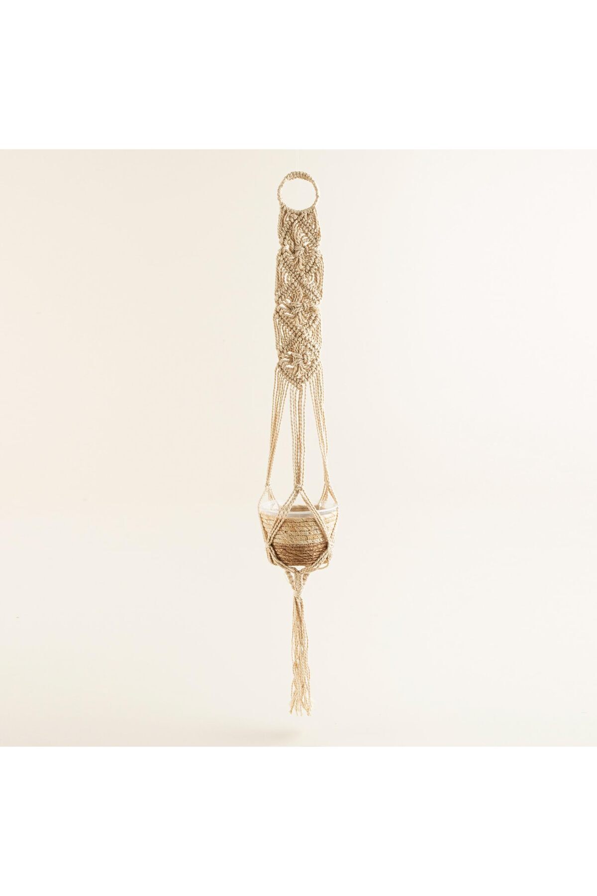 Delixa Chakra Berta Saksı Askılığı Natural