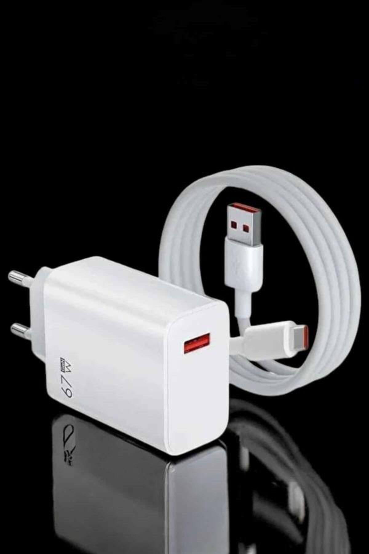teknodayım Şarj Aleti Turbo Hızlı 67W Type-C Hızlı Şarj