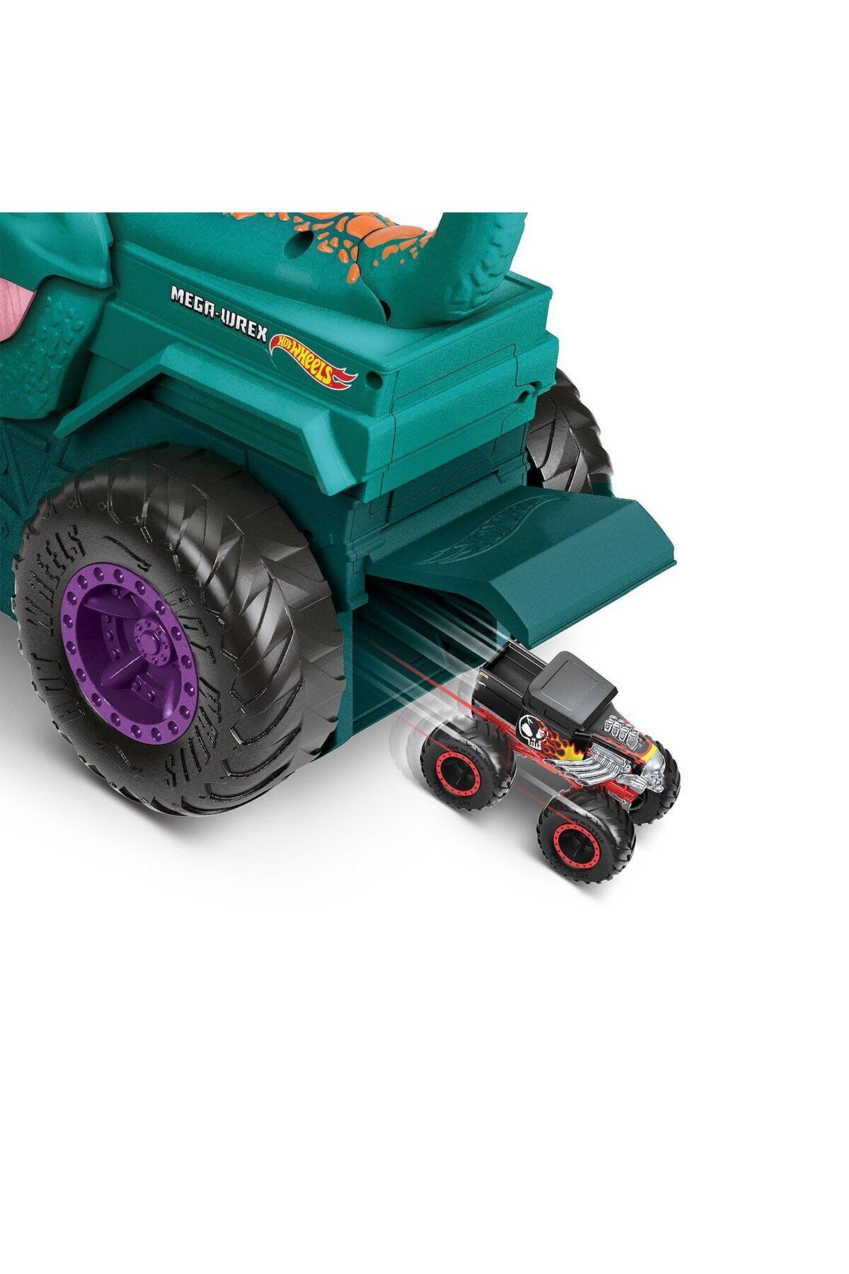 HOT WHEELS GYL13 Monster Trucks Araba Yiyen Mega Wrex, Monster Trucks fotoğrafı 5 (önizleme)