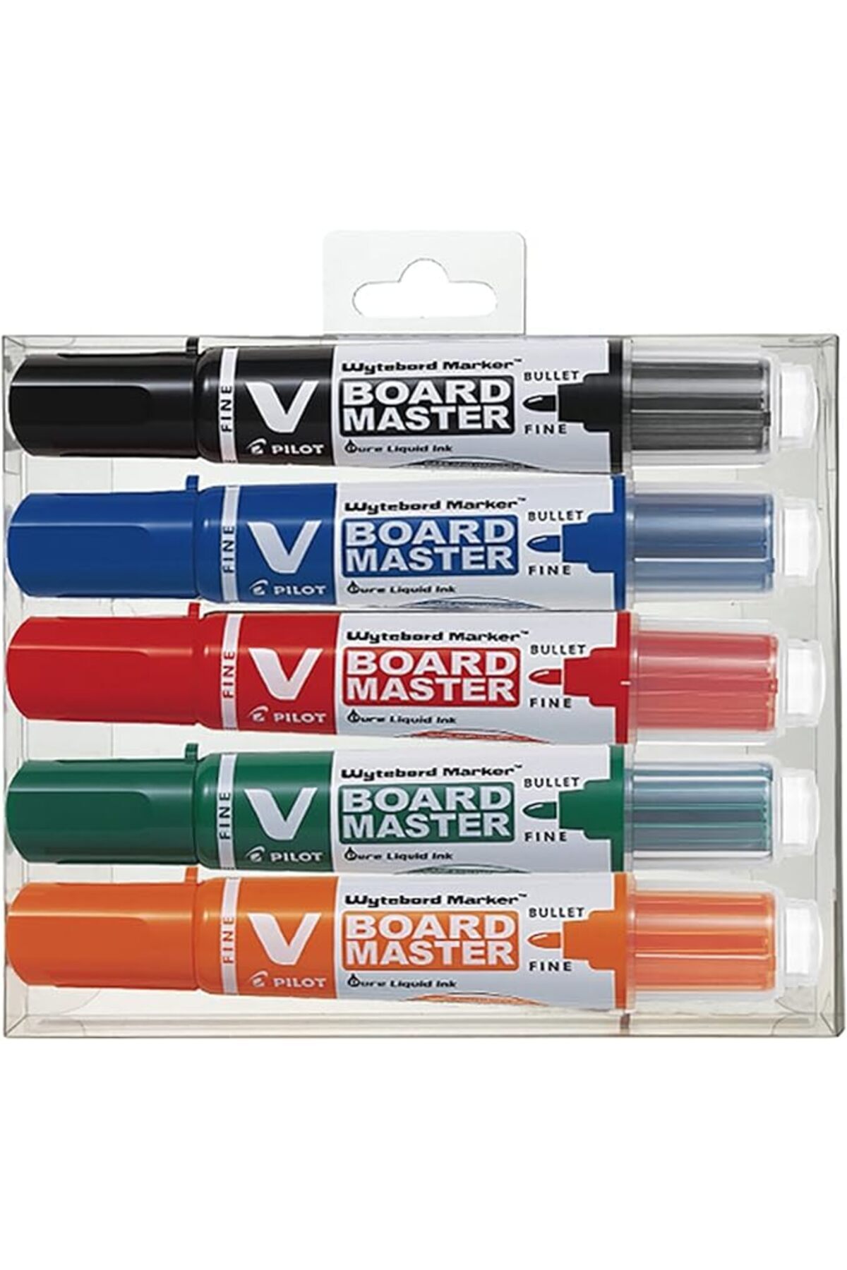 Pilot Begreen V-Board Master beyaz tahta kalemi, ince uçlu, farklı renklerde
