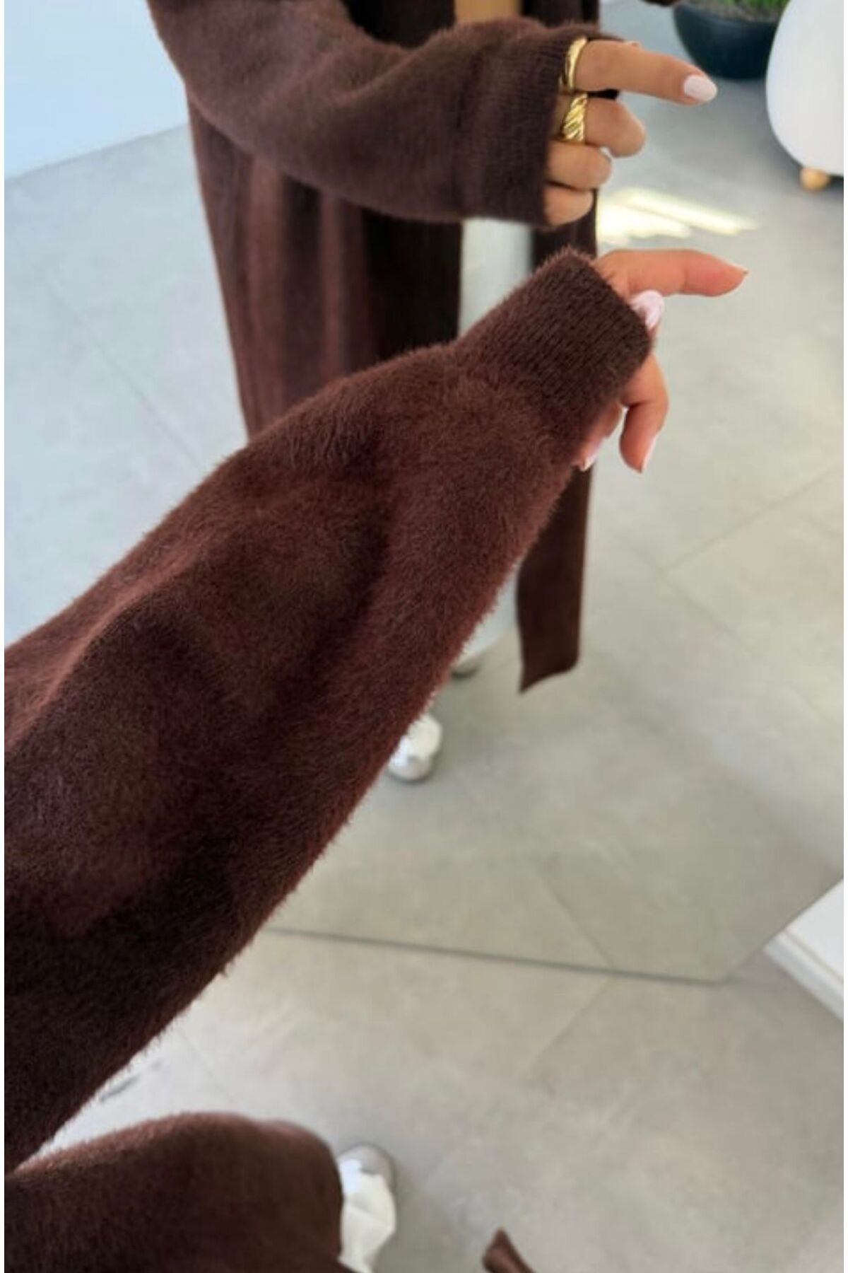 AYMİSS  MODA UZUN SAKALLI HIRKA - Görsel 2