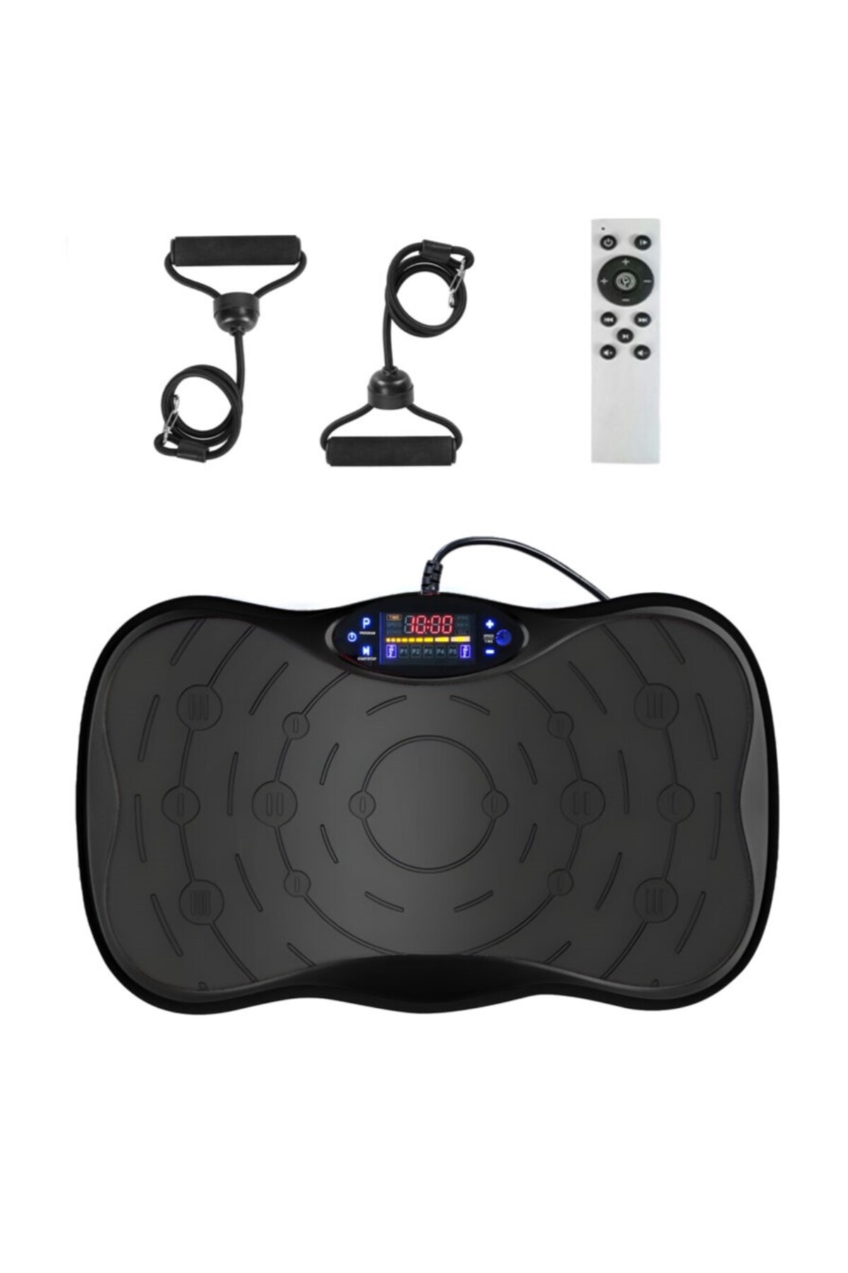 zola Вибромасажен апарат, 2 ластици, 5 програми, 180 скорости, LED, дистанцио...