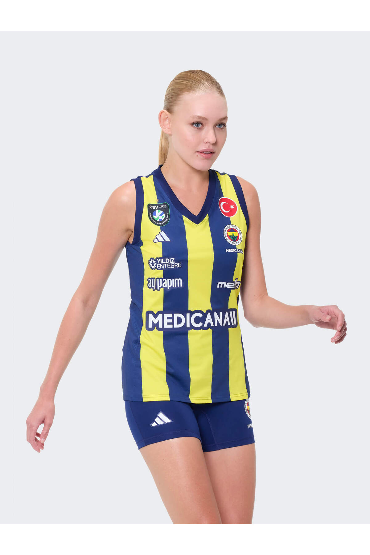 Fenerbahçe VOLEYBOL KADIN ÇUBUKLU FORMA 25/26