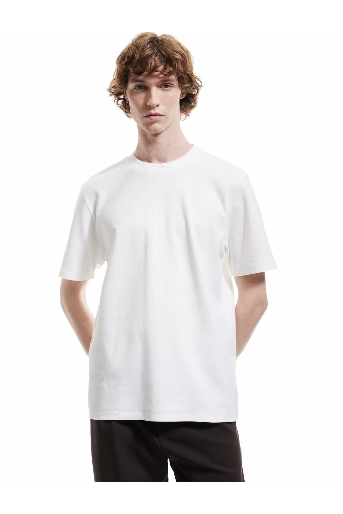 Koton Pamuklu Kısa Kollu Regular Fit Bisiklet Yaka Basic Tişört